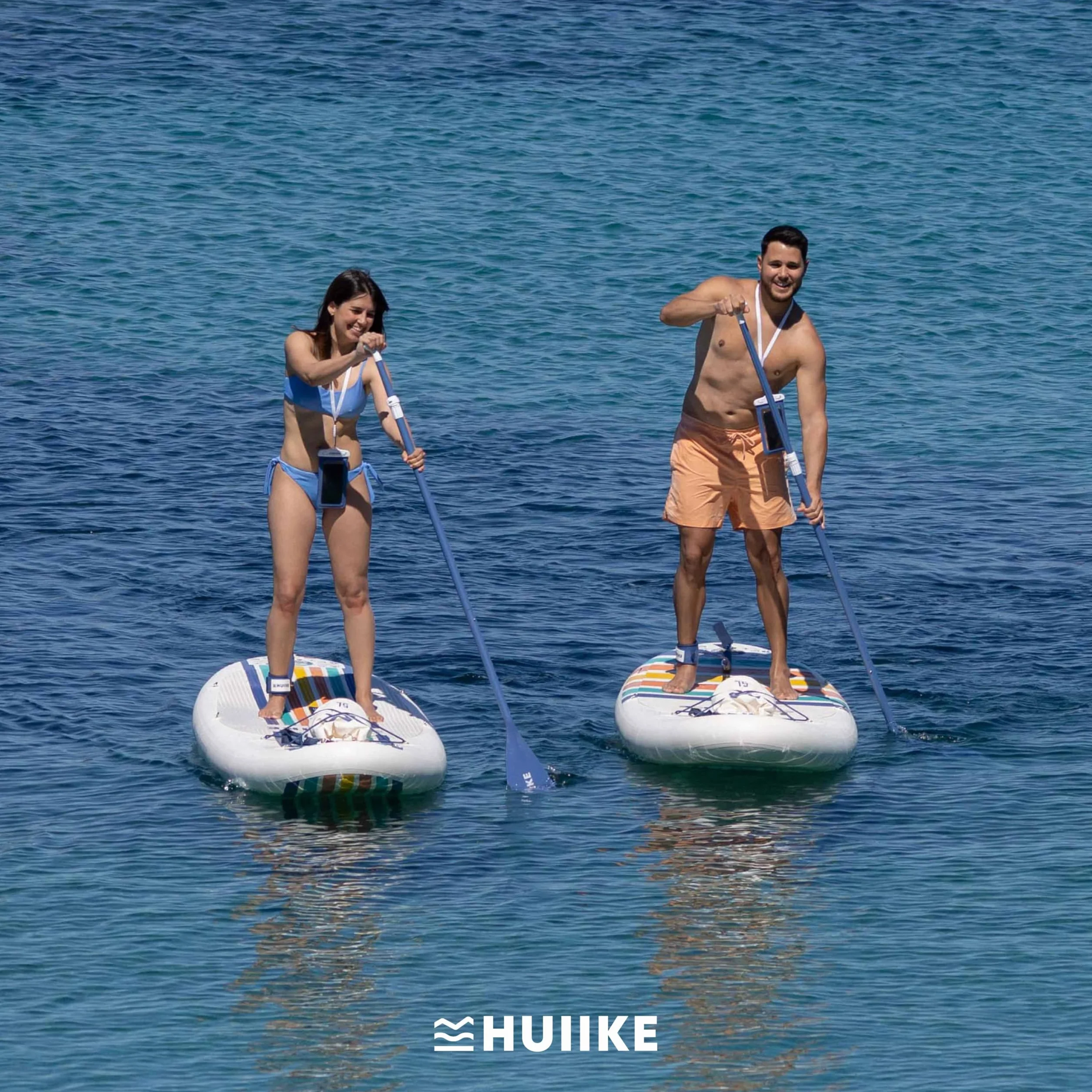 HUIIKE Stand Up Paddle Board 305x84x15 cm Gonfiabile Adulti con Accessori, Carico Massimo 130 kg