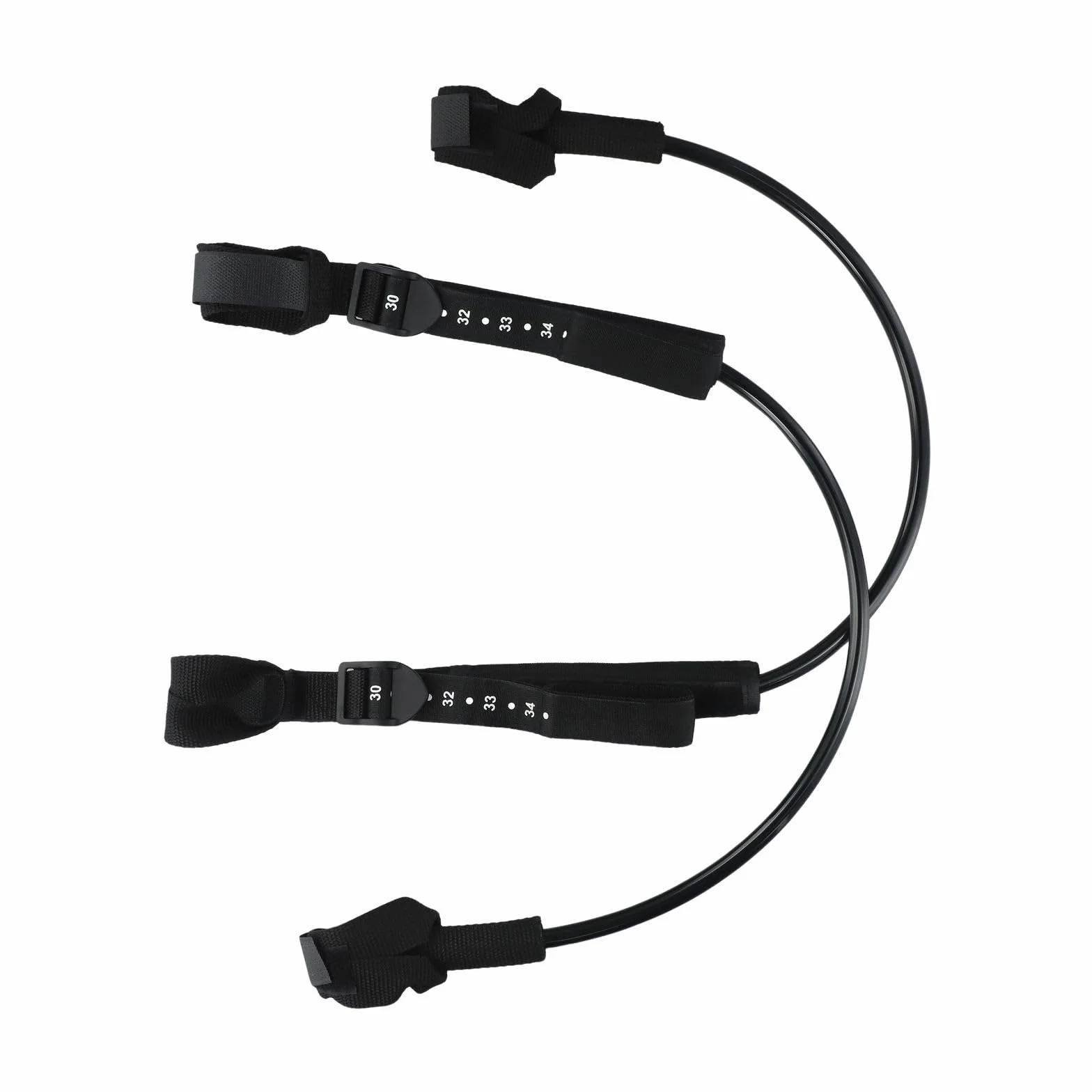 Heavy Duty regolabile Windsurf Harness Line antiscivolo materiale PU 22 71,1 cm 28 86,4 cm