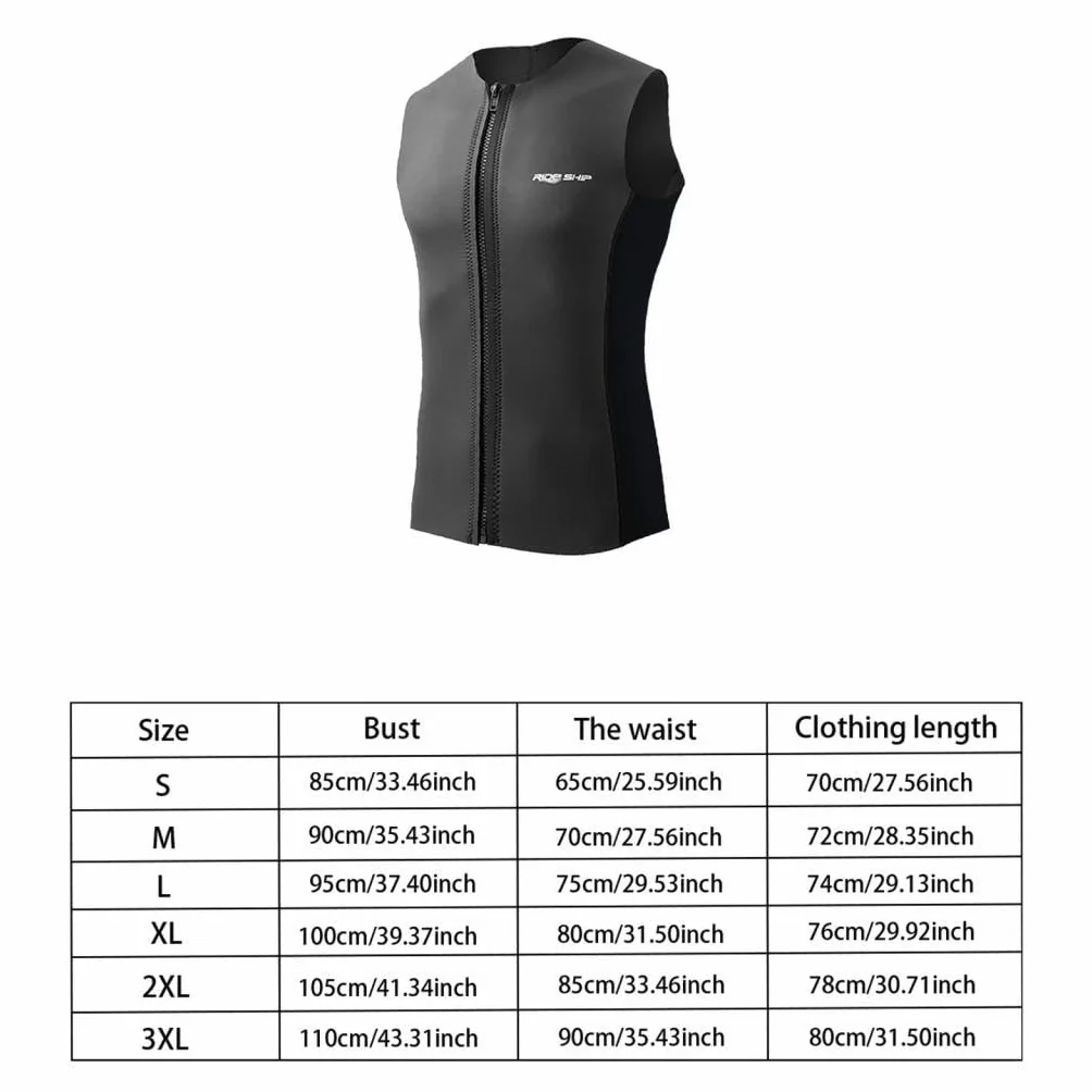 Baoblaze Gilet da Sub con Cerniera Frontale per Snorkeling Kayak Canoa