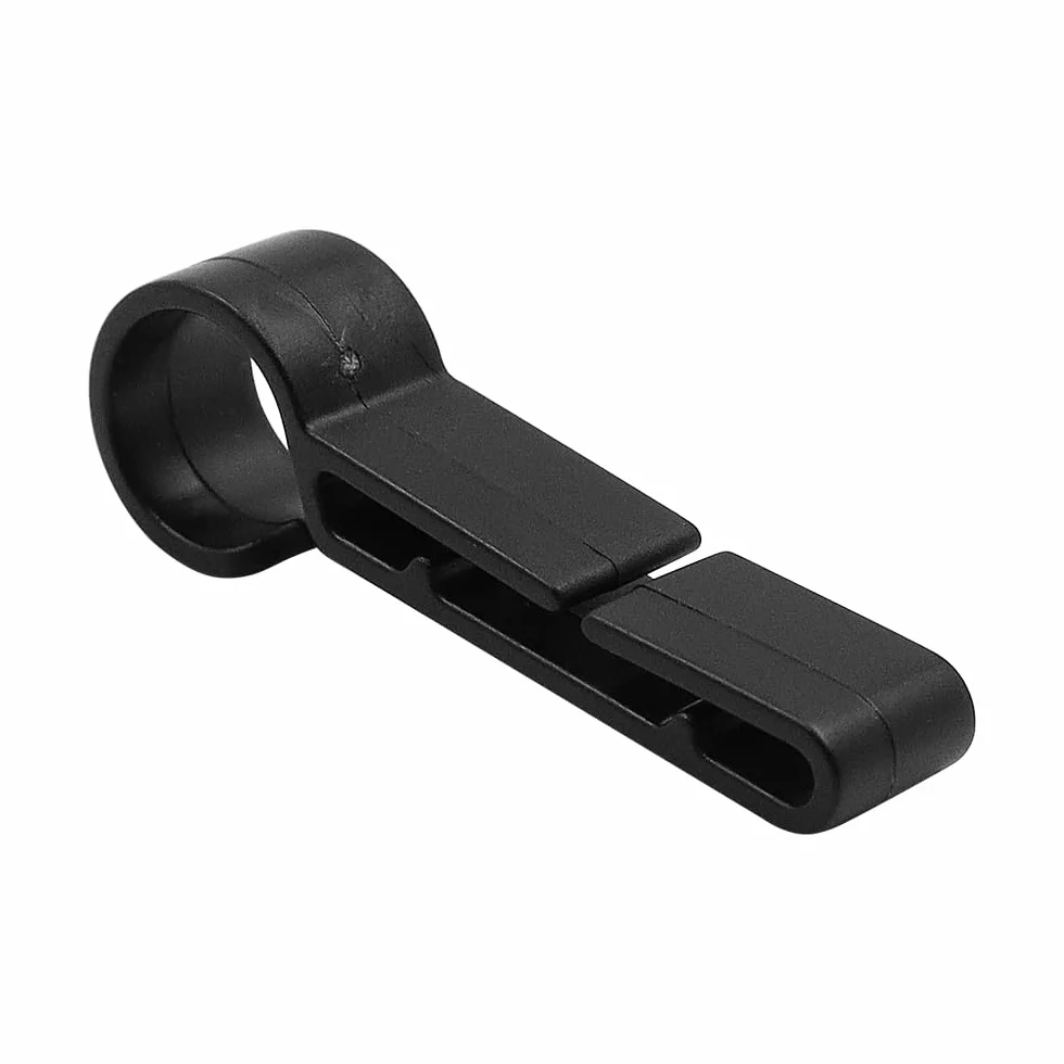 Clip per Casco Antiscivolo a Bordo Stretto 20 Pezzi con Lampada Frontale e Torcia