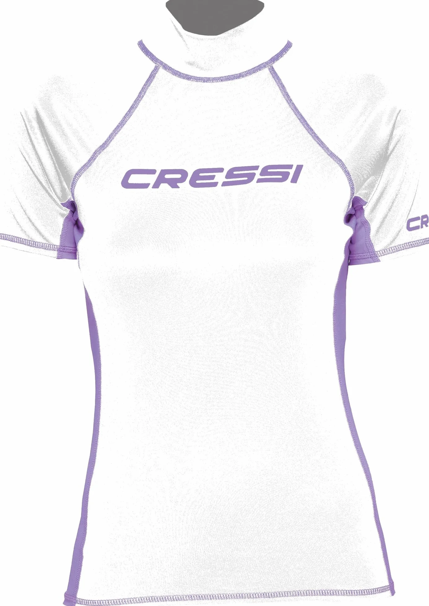 CRESSI Rash Guard Maglia Protettiva a Maniche Corte, Protezione Solare UV/UPF 50+