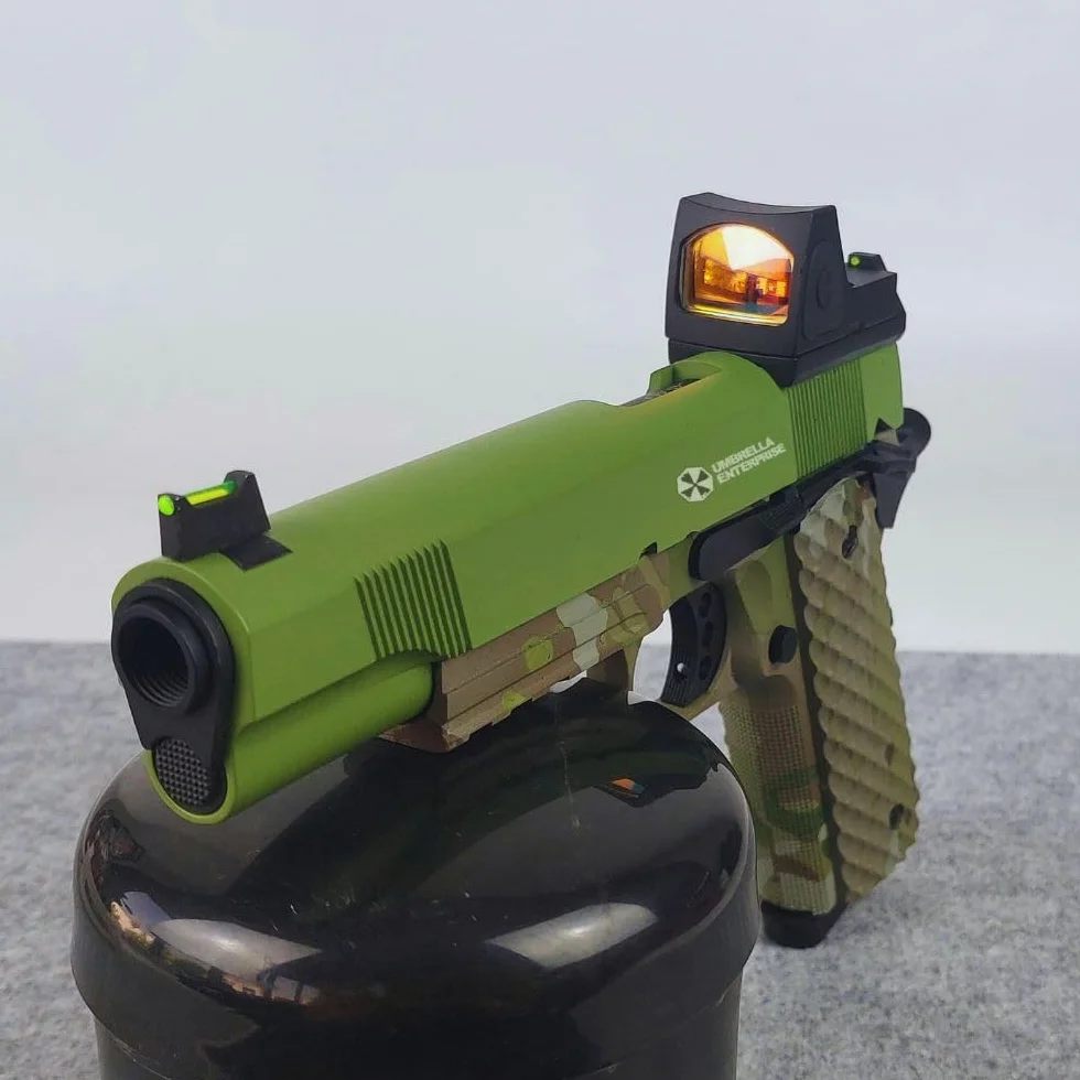 Pistola Softair MEU Camo/Green a Gas Calibro 6 mm