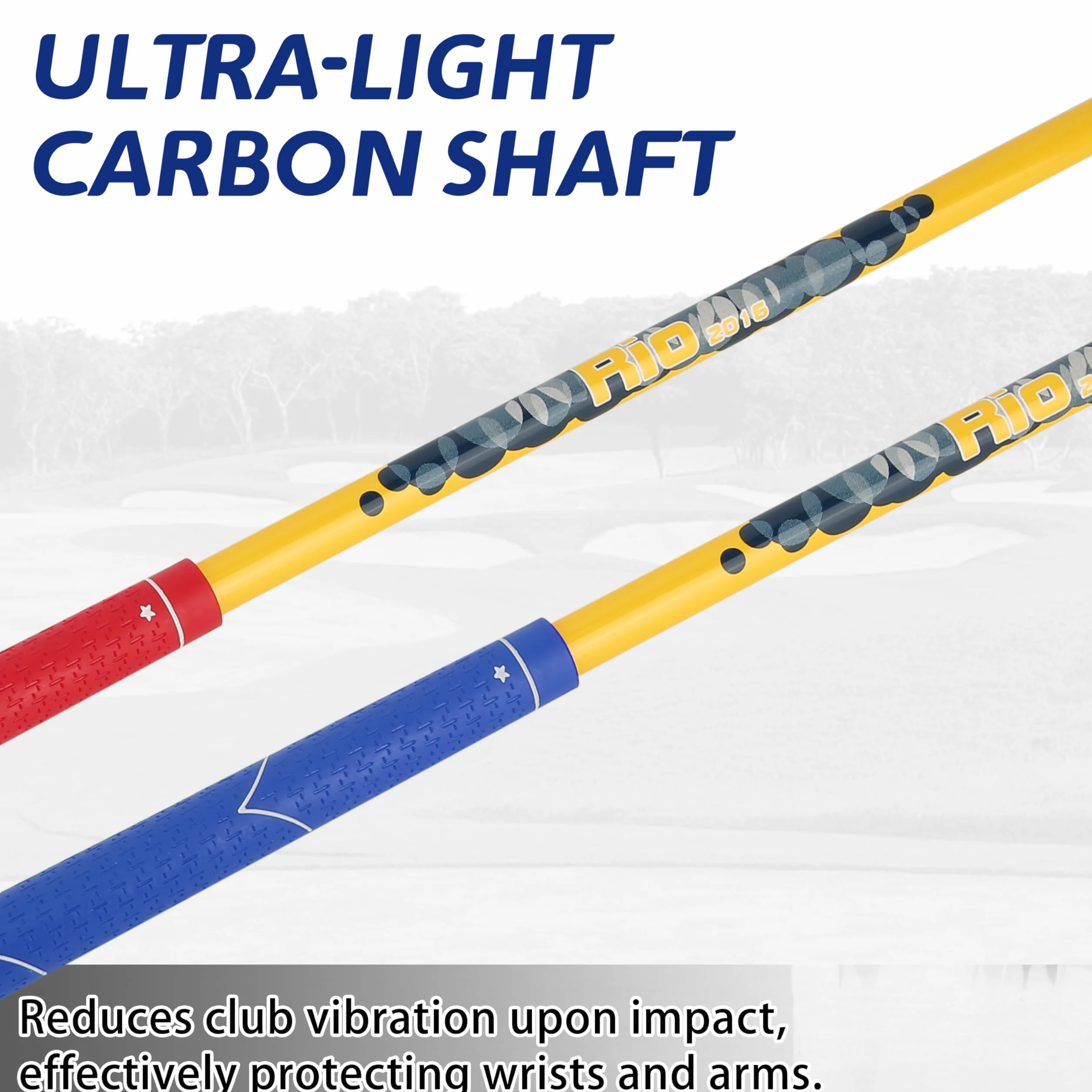 Set di mazze da golf per bambini 3 pezzi legno ferro putter principianti allenamento didattico