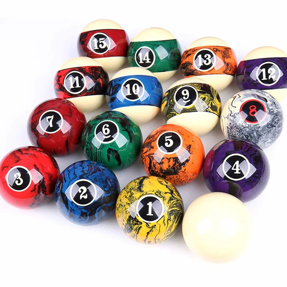 Zestaw 16 palline da biliardo professionali do stołu bilardowego