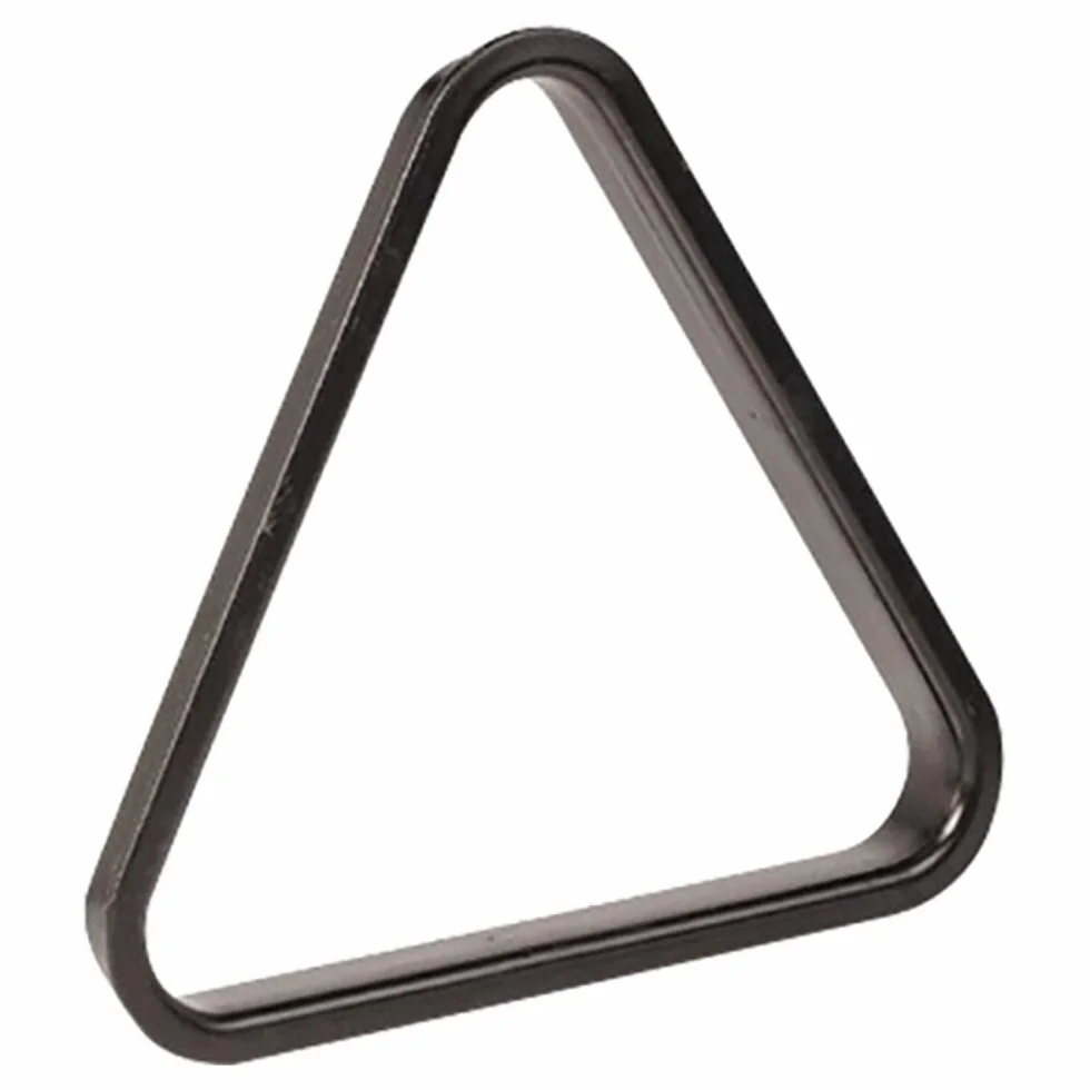 TRIANGOLO IN PLASTICA NERO PER BILIE GIOCO POOL CARAMBOLA 57,2 MM