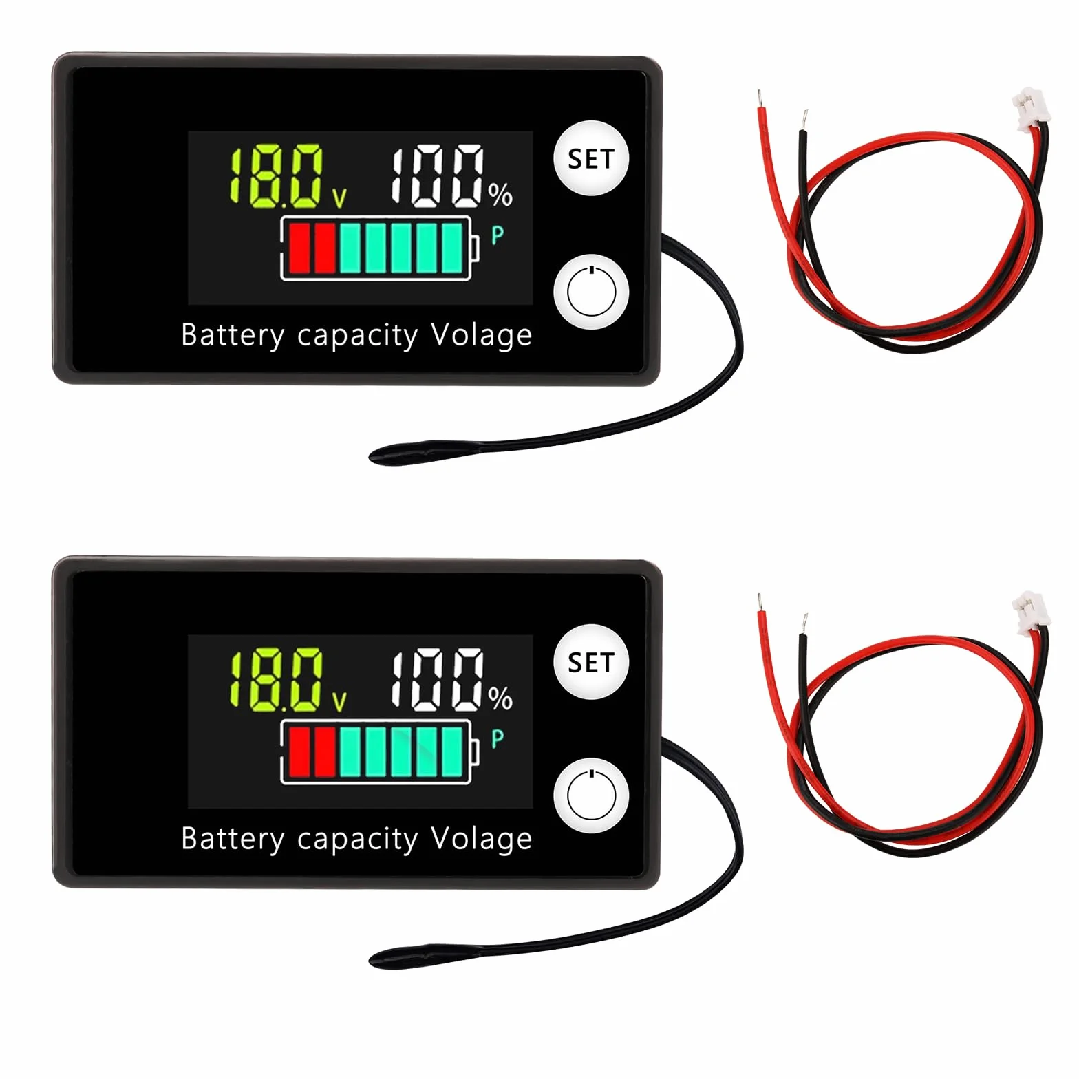diymore protezioni batteria 12-84 V, indicatore DC 8-100 V, allarme estivo, temperatura per auto, barche, camper