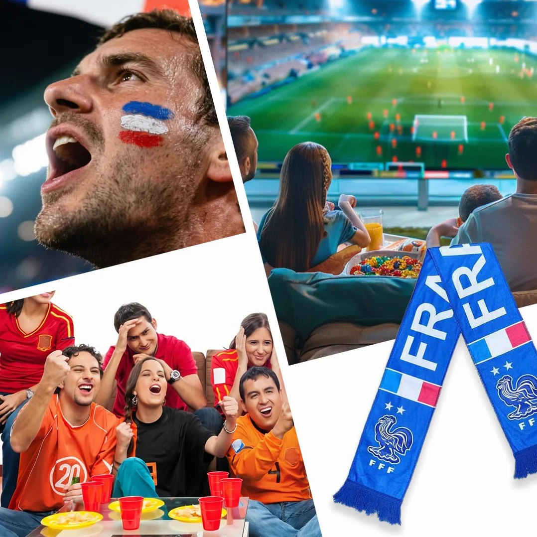 Sciarpa Equipe De France Jaquard per Tifosi