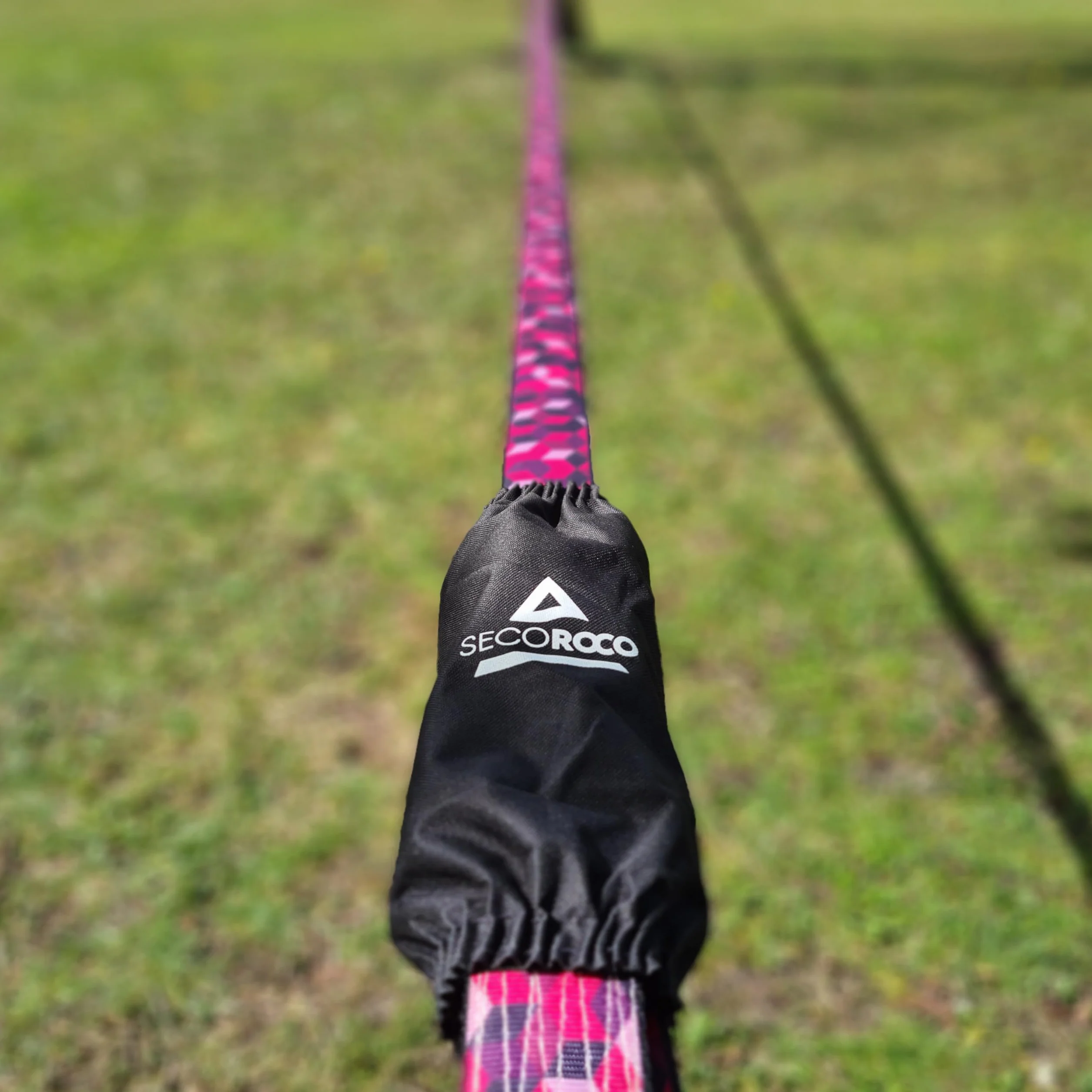Slackline 15 m 25 m 35 m 5 cm Cubi Fantasia Borsa Protezione Albero Cricchetto