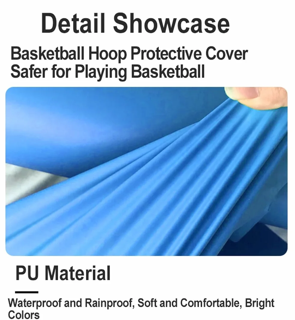 Imbottitura protezione per pali da basket, resistente, design chiuso per garage, cantina, parco giochi