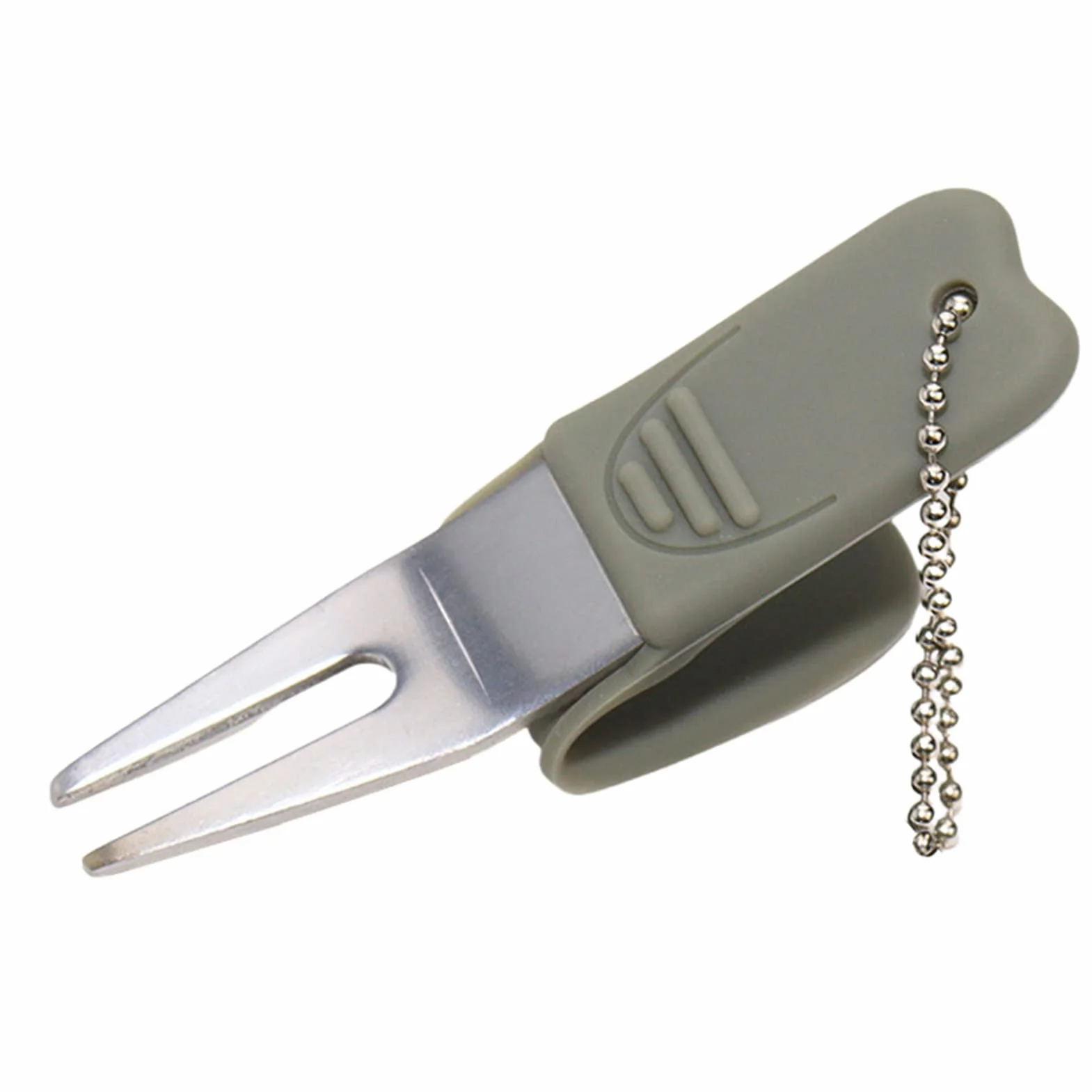 Forcella da Golf Riparazione Divot Fairway Ball Mark Tool Prato Allenamento