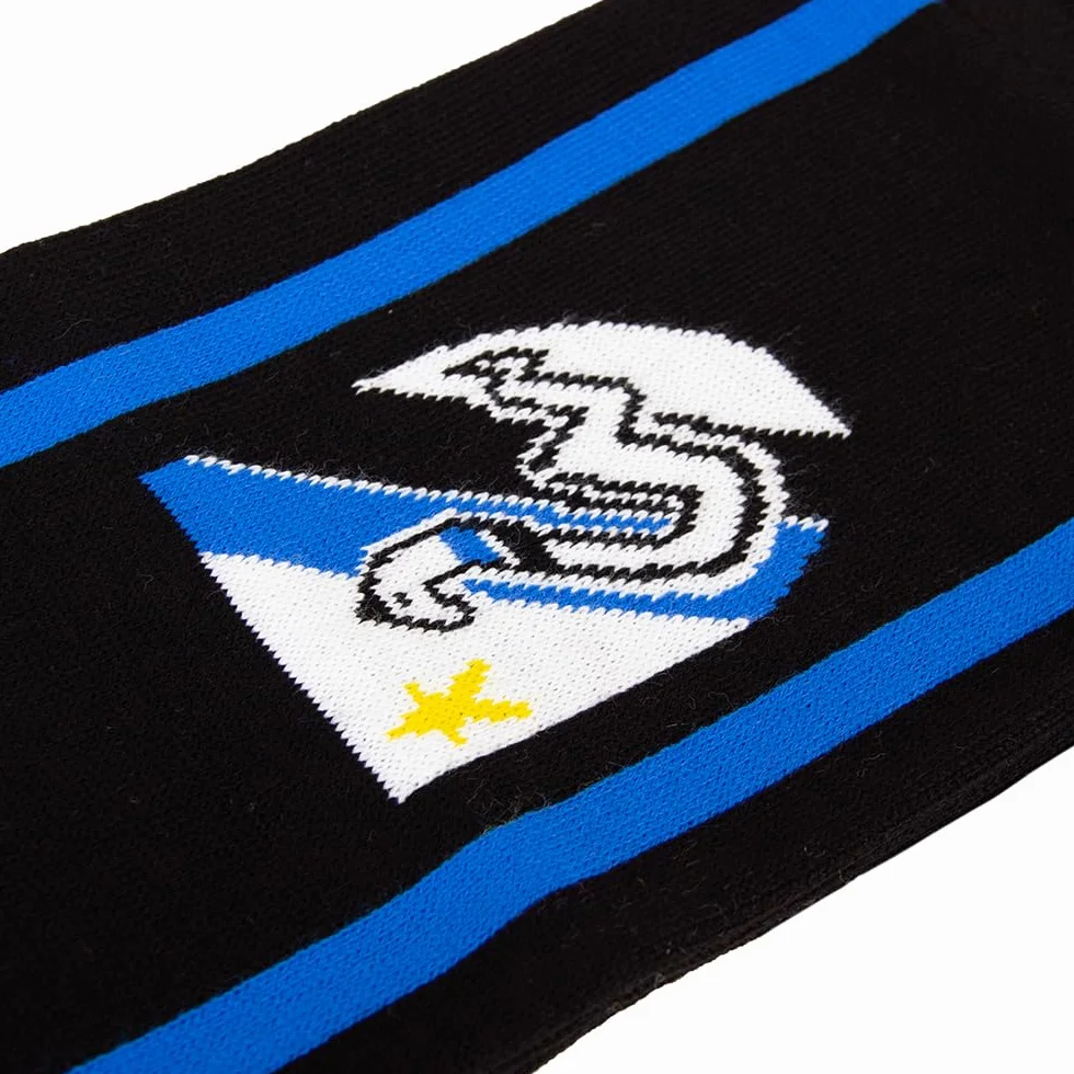 Inter Scarf Acrylic Sciarpa Taper Collection Unisex Adulto Nero One Size