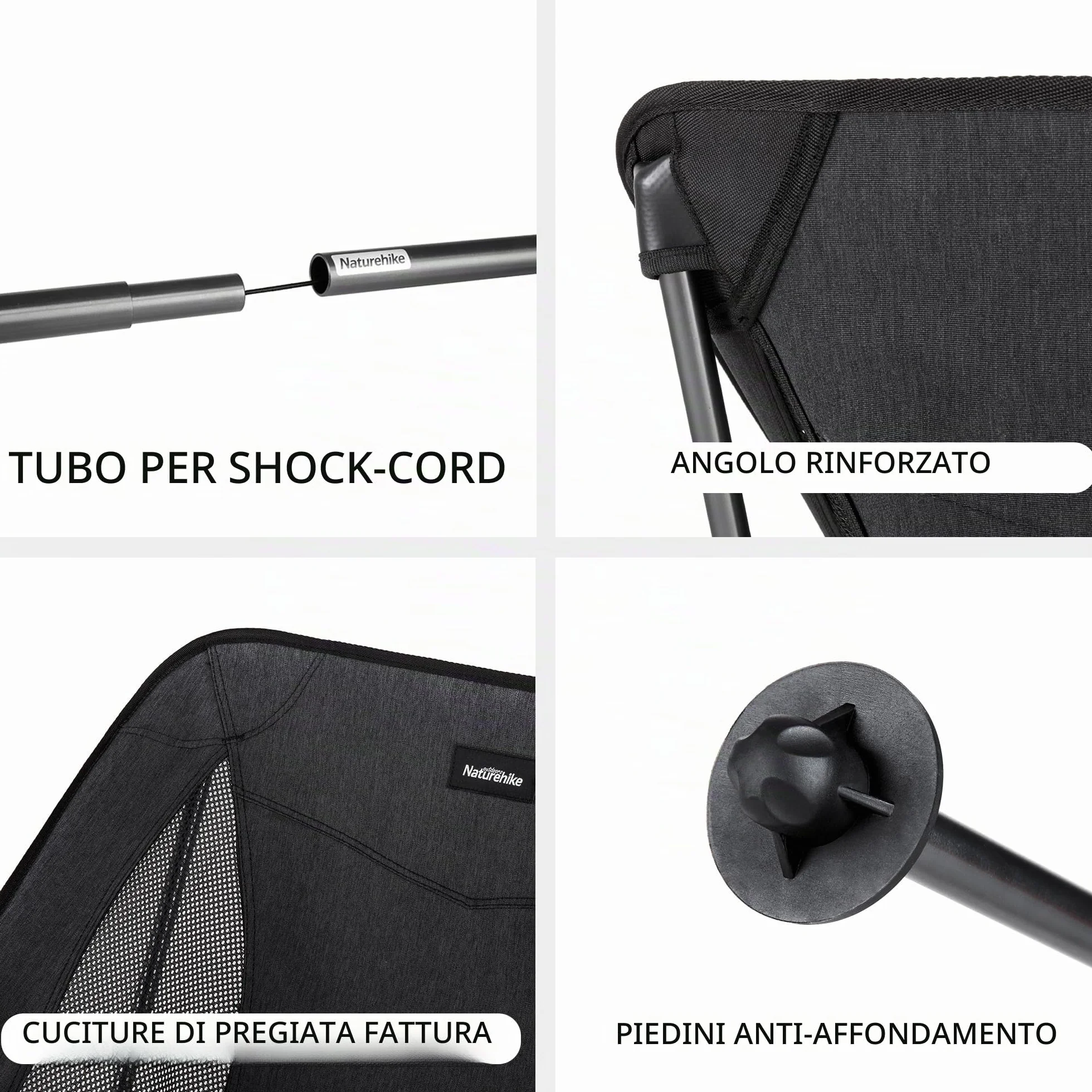 Naturehike YL05 Alu Folding Moon Chair