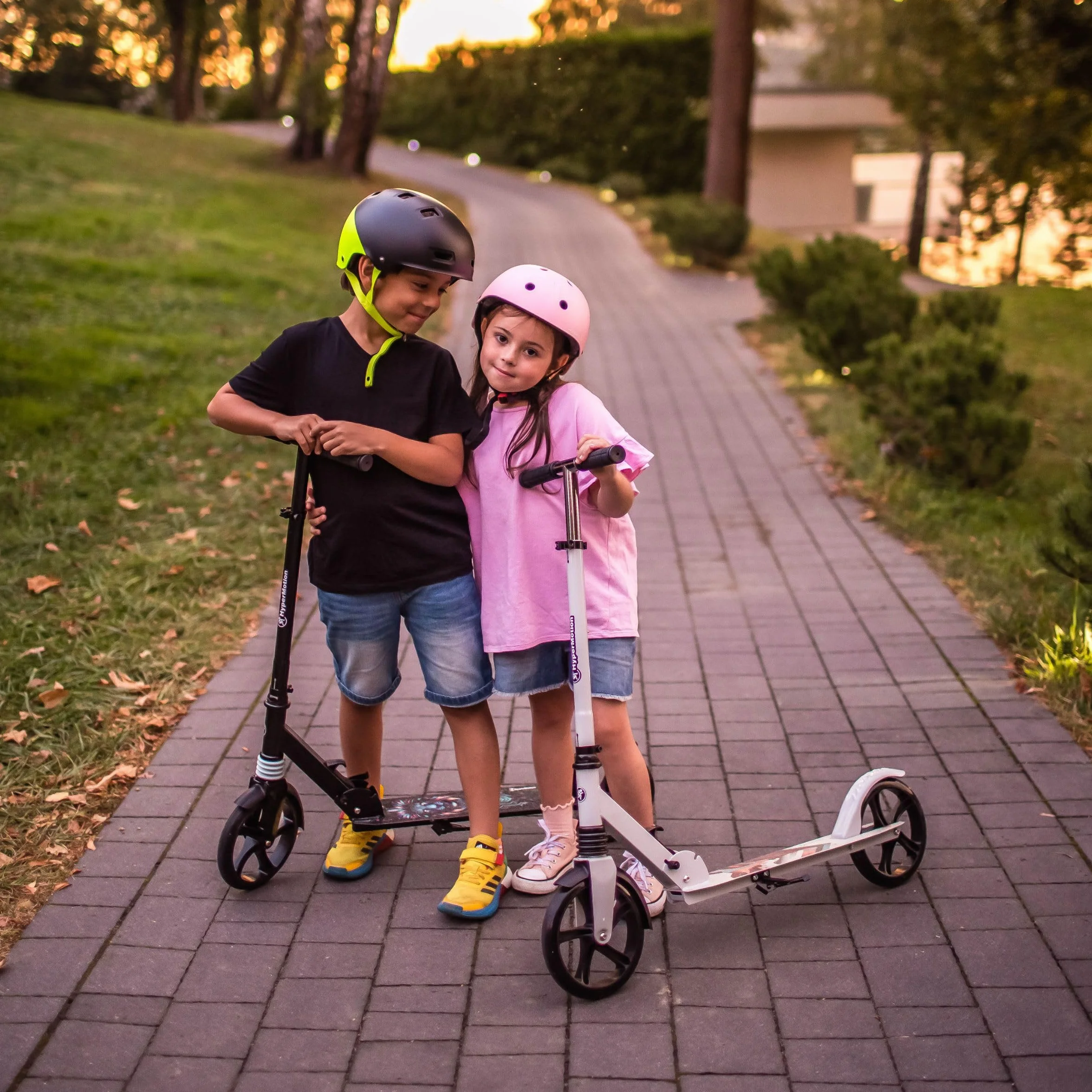 HyperMotion Vibe Monopattino Pieghevole Bambini 7+ Adolescenti Ruote 200 mm