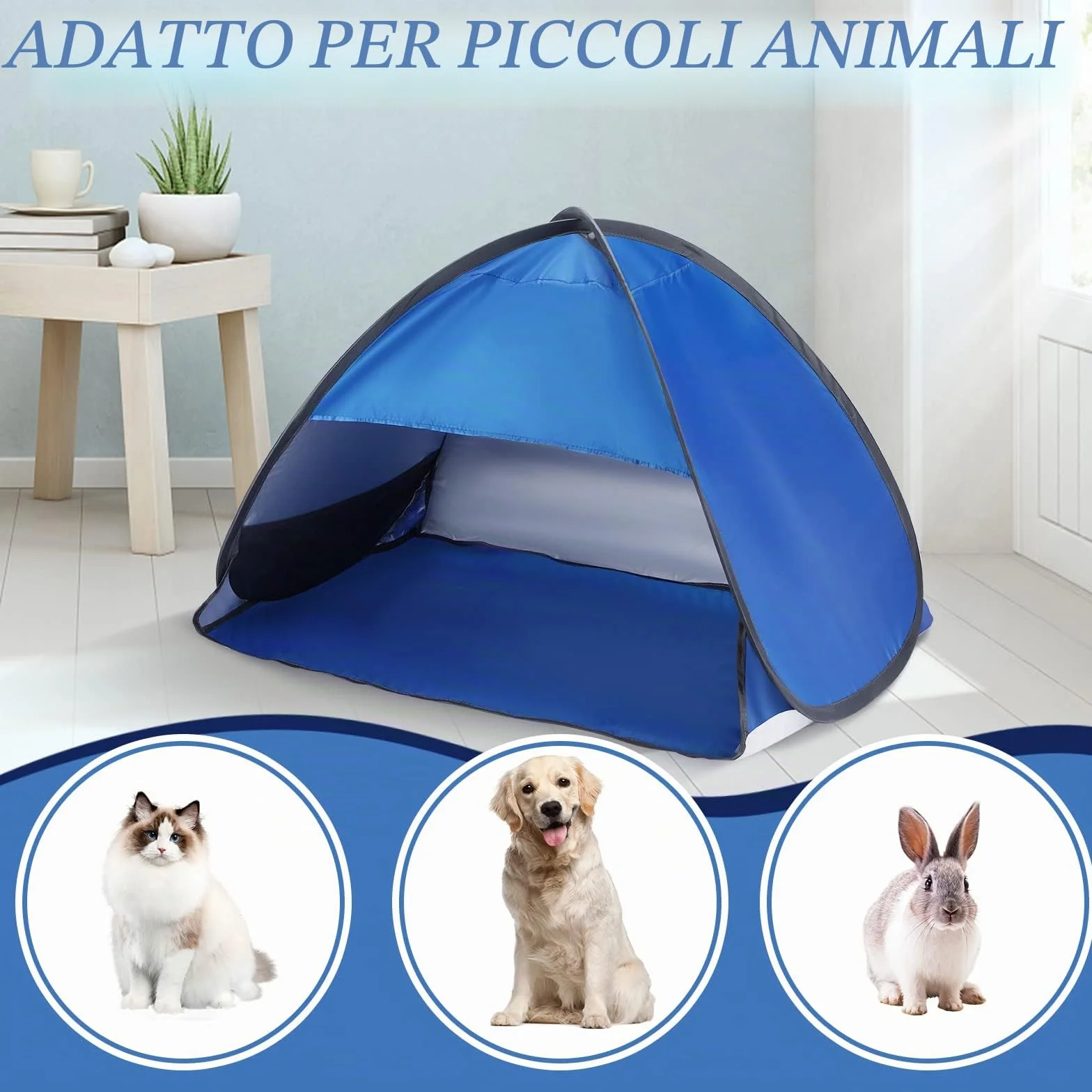 Mini Tenda Parasole da Spiaggia Pop Up Beach, Protezione UV, Istantanea con Custodia, Leggera Impermeabile per Campeggio e Viaggi