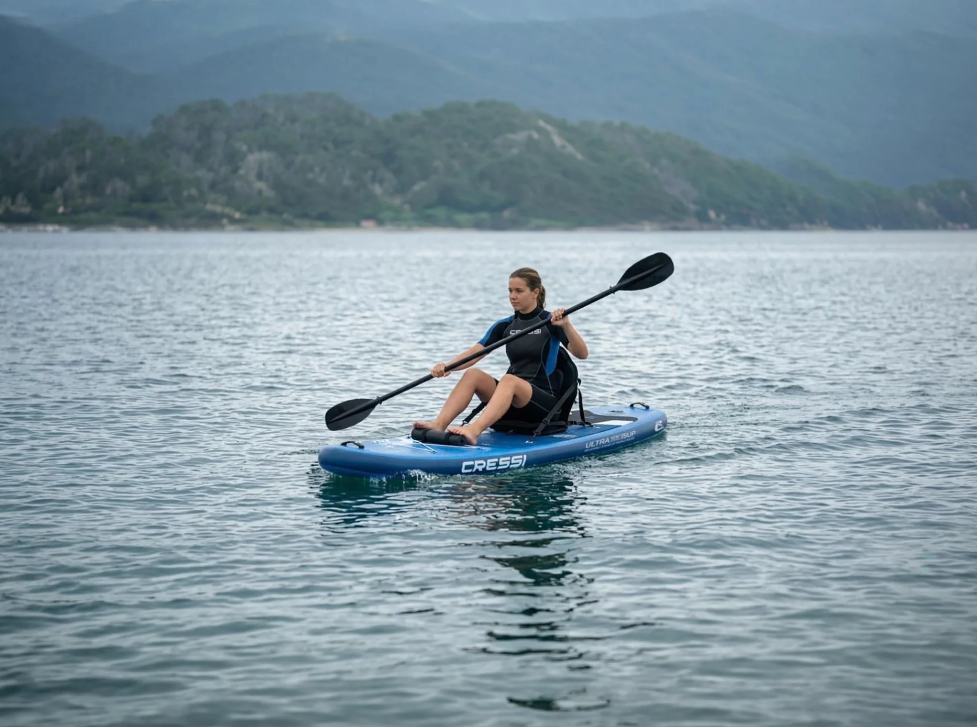CRESSI Ultra Isup/Kayak Set 320x81x8 cm Max 130 kg Tavola Sup Gonfiabile Adulti
