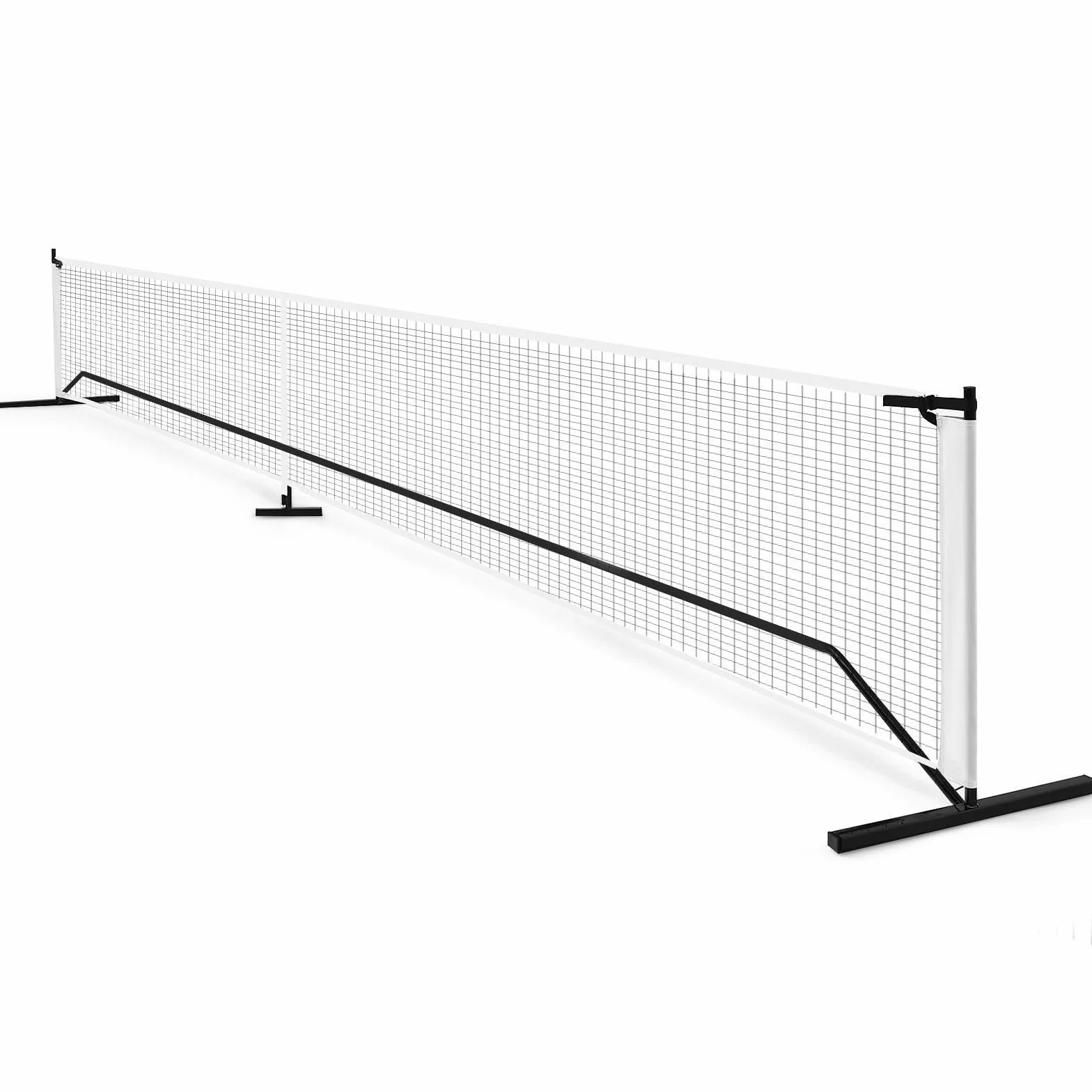 LIFEZEAL Rete Pickleball Portatile 670x92x70cm Set Resistente in Poliestere con Borsa Trasporto per Badminton Tennis Pallavolo