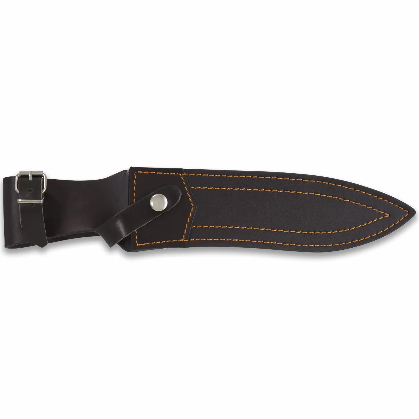 iFIELD EL29012 Coltello multifunzionale per la caccia, la sopravvivenza e le escursioni all'aperto, acciaio inossidabile 7Cr17 e corno di cervo con distanziali in pelle