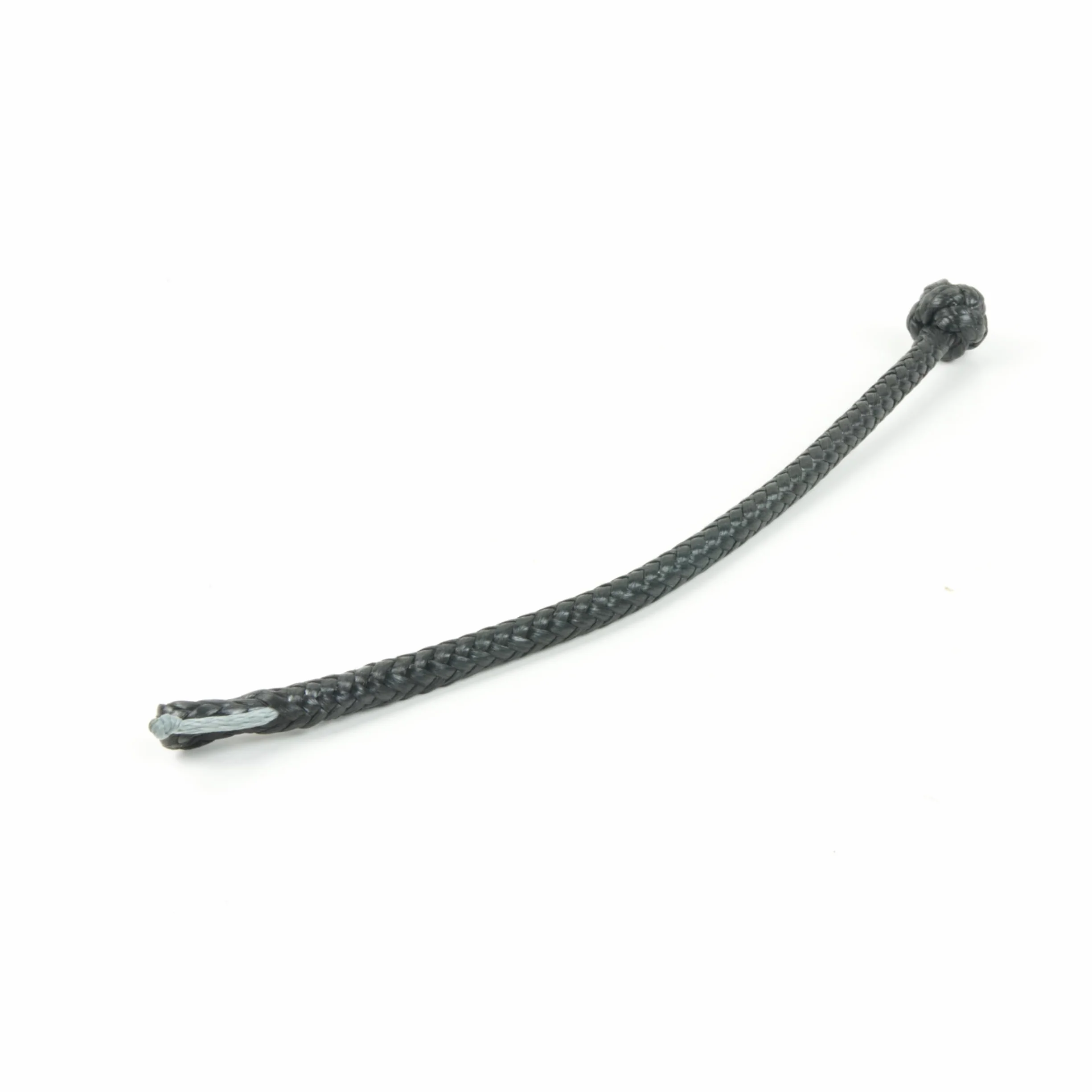 Grillo in Dyneema® con Apritore 6 mm Nero Fatto a Mano in Germania per Uso Marino