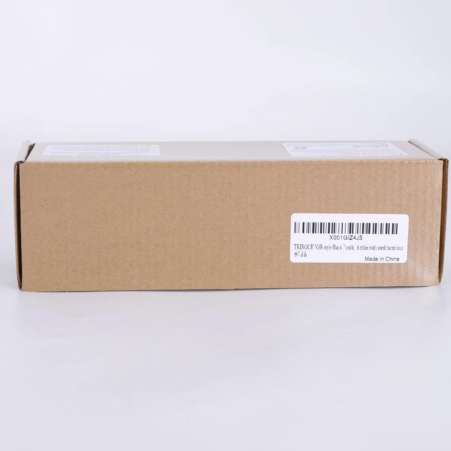 Trirock NSR Style Black 7 Inch M-LK Free Float AR15 Handguard Fits .223/5.56 Rifles Steel Barrel Nut