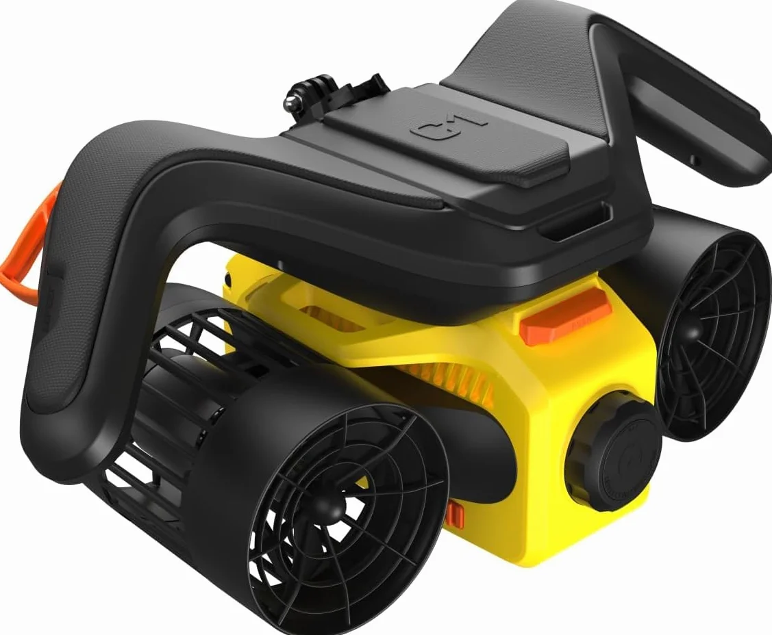 LEFEET C1 Scooter subacqueo a Doppio Motore IPX8 Impermeabile 30 m 60 min Batteria Supporto Action Camera