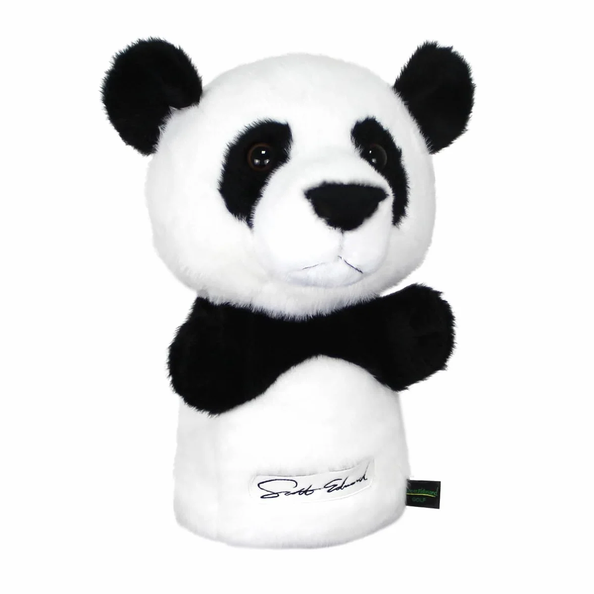 Scott Edward Animal Zoo Copertura in legno per conducenti e fairway driver Panda-nero