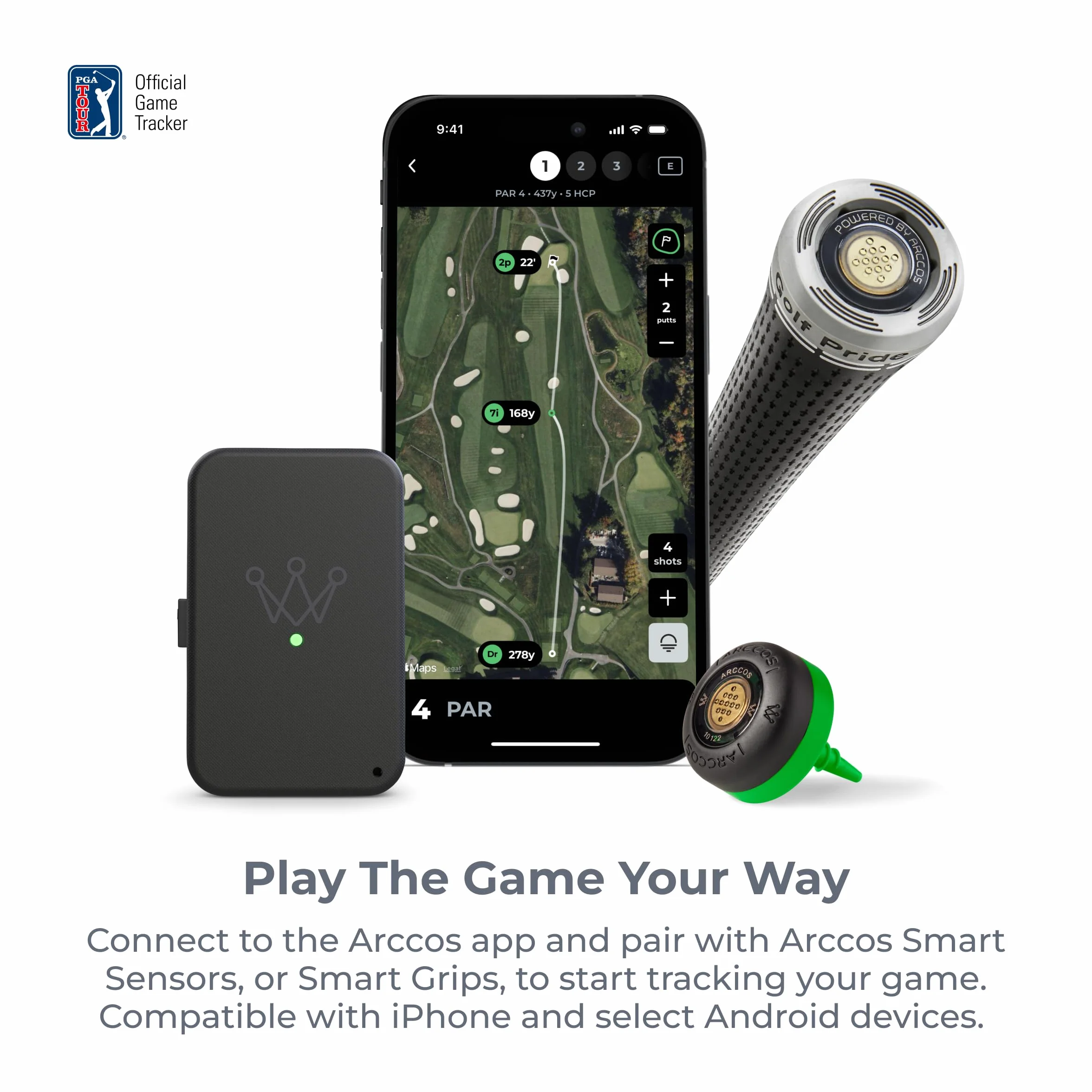 Arccos Golf Link Pro: monitora automaticamente i tuoi scatti senza telefono