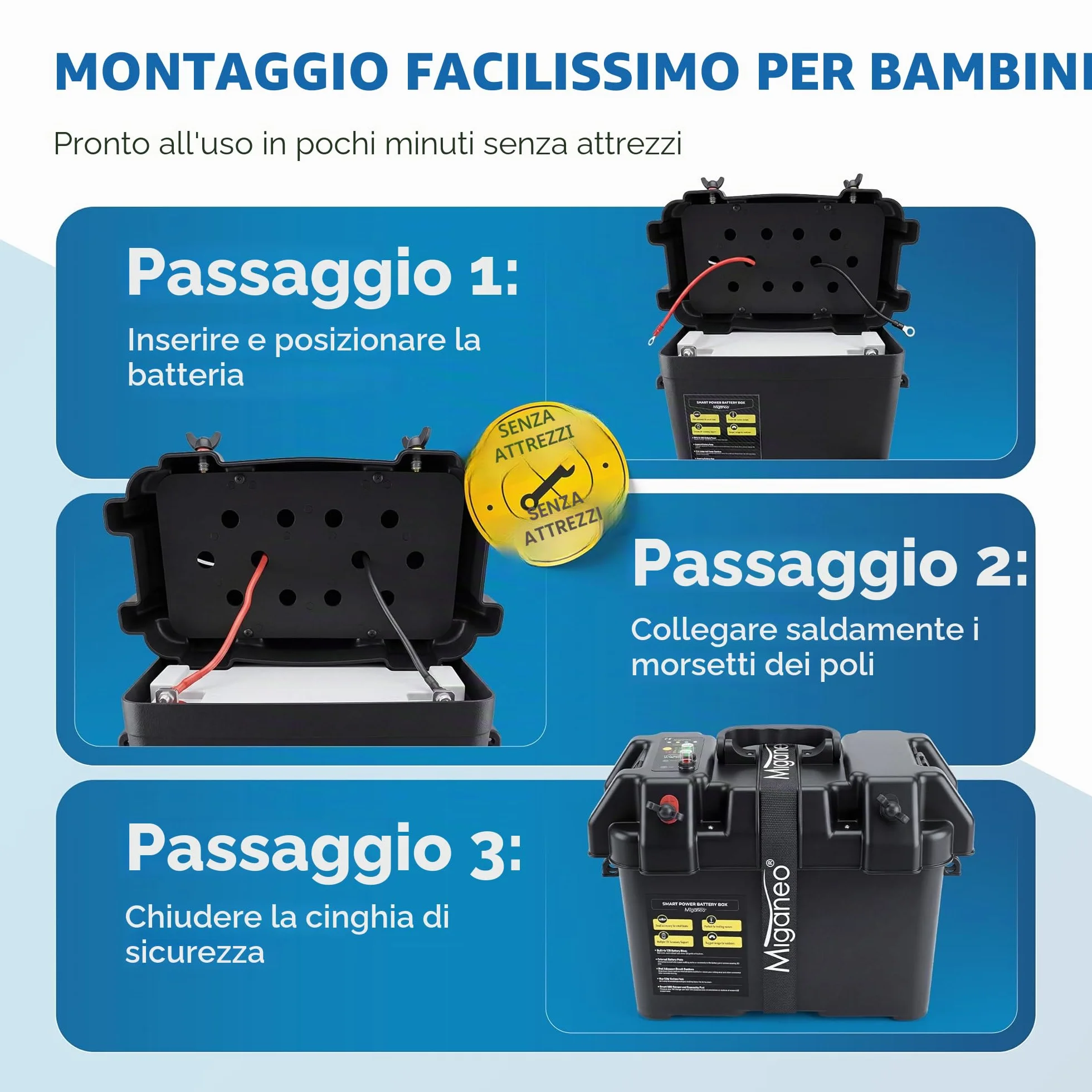 Miganeo Motore Elettrico Barca TRS 68 lbs 768W 12V Fuoribordo Acqua Salata LED 5 Marce Avanti 3 Retromarce