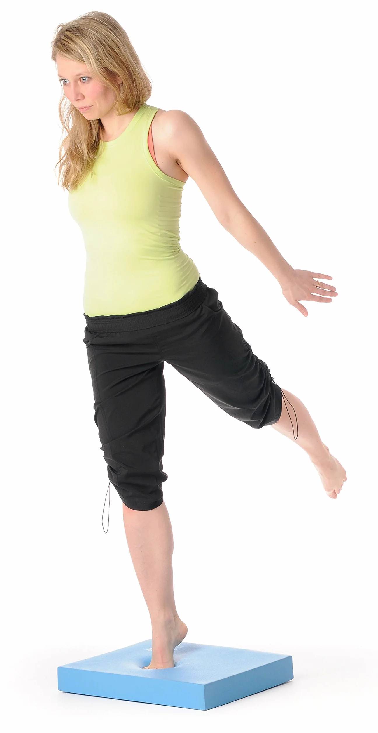 Airex Balance-Pad - Tappetino per allenamento, 48 x 40 x 6 cm, Colore: Blu