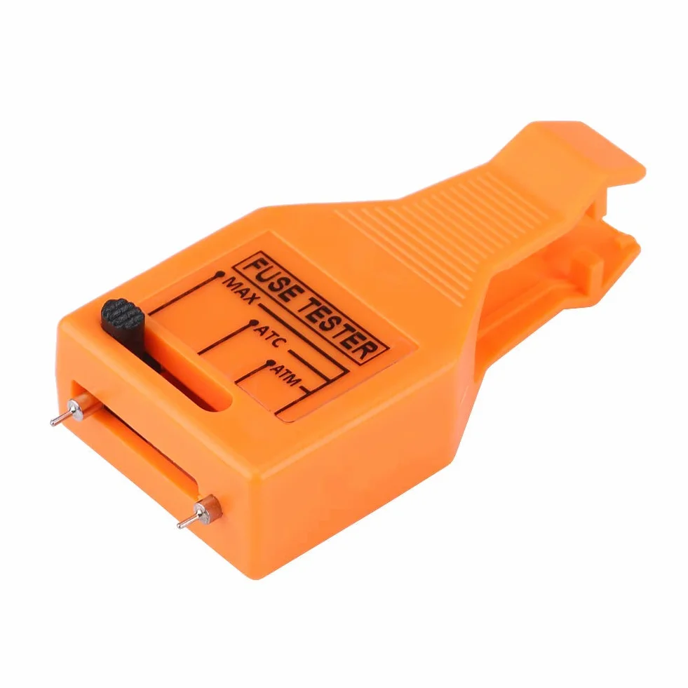 Tester per fusibili auto, Multifunzionale tester per fusibili auto e raschietto per fusibili, strumento di rimozione per fusibili mini, standard e maxi