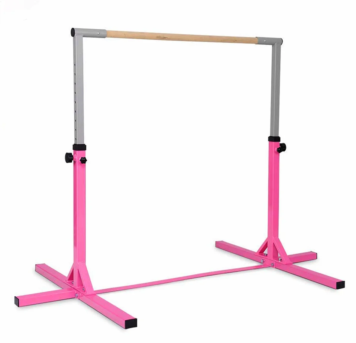 Kip Bars Sbarra da Ginnastica per Bambini Regolabile Orizzontale Rosa