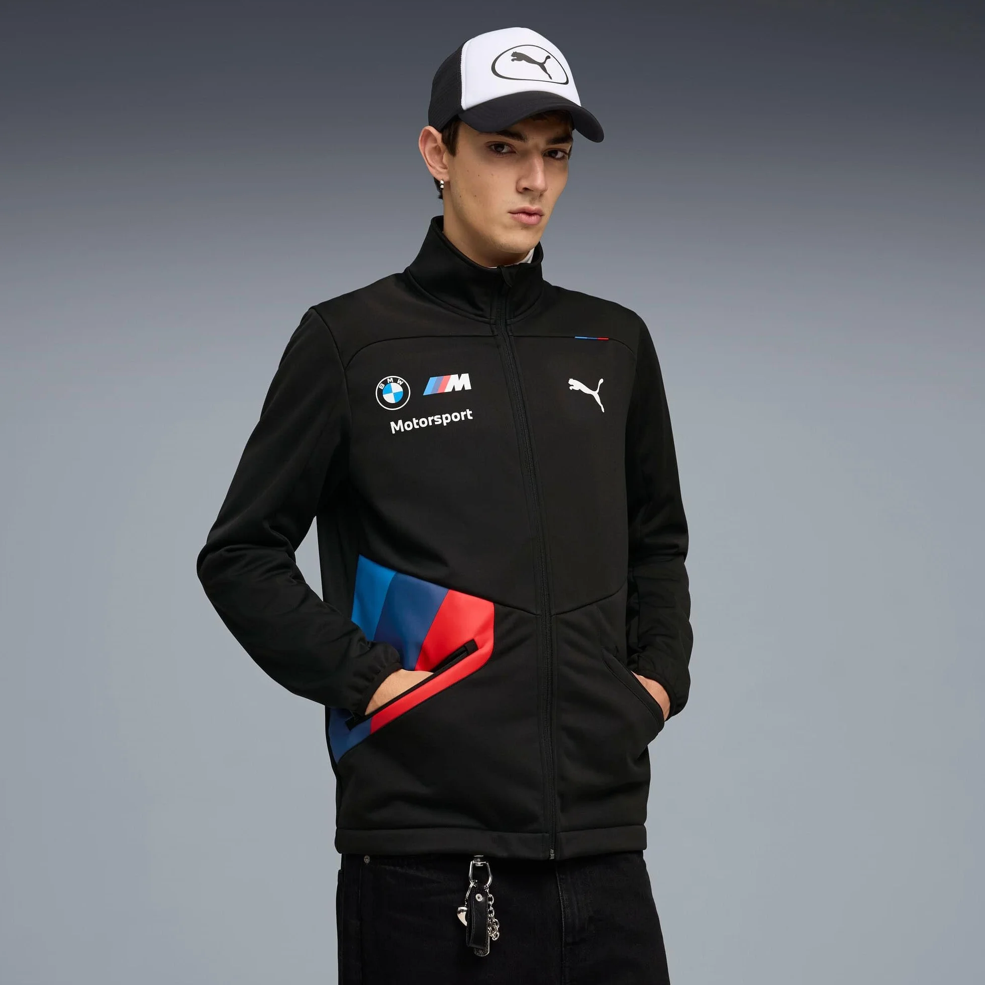 PUMA BMW M Motorsport Giacca Softshell Uomo – Nero
