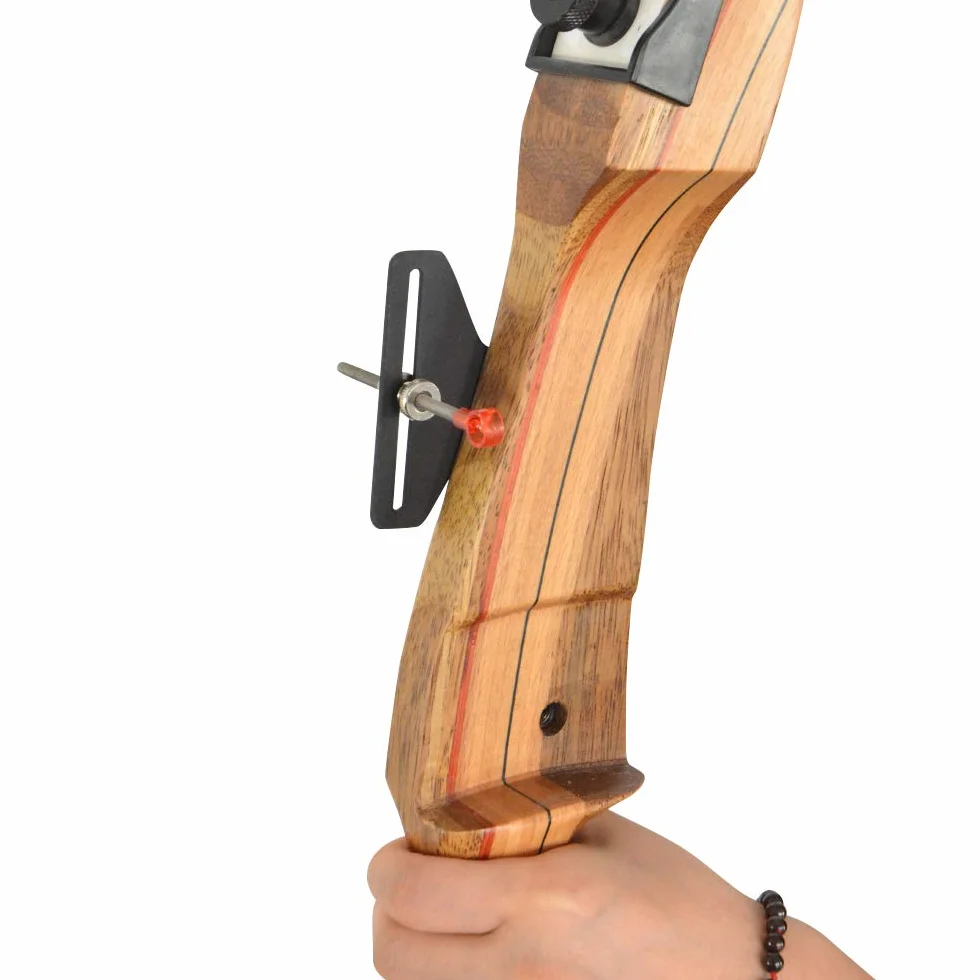 Vista per Arco Ricurvo Acciaio Inossidabile Bow Sight Visione a Pin Singolo