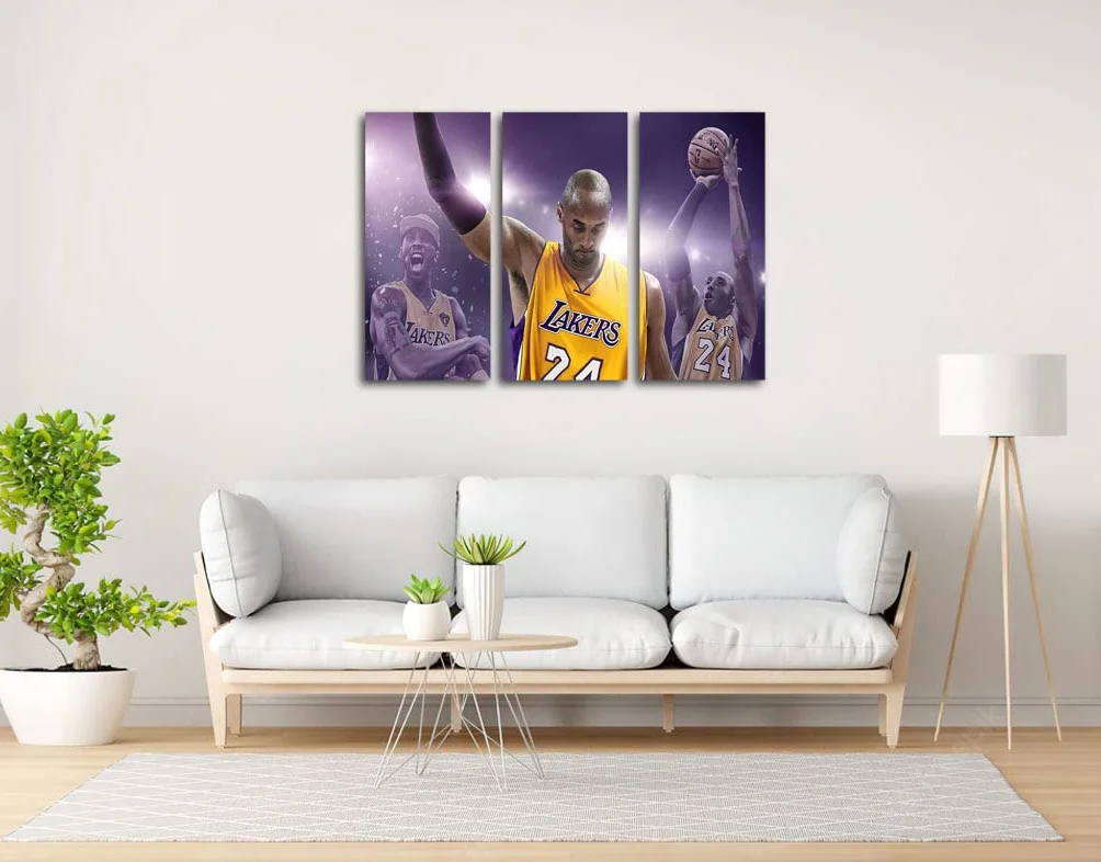 Kobe Bryant NBA Lakers Basketball Poster 97x62 cm