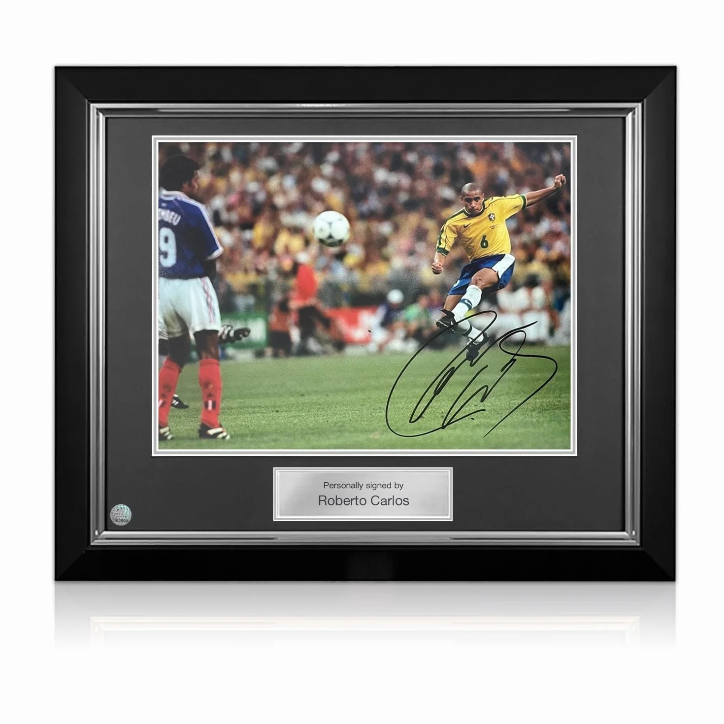 Roberto Carlos Foto Brasile Cornice Deluxe