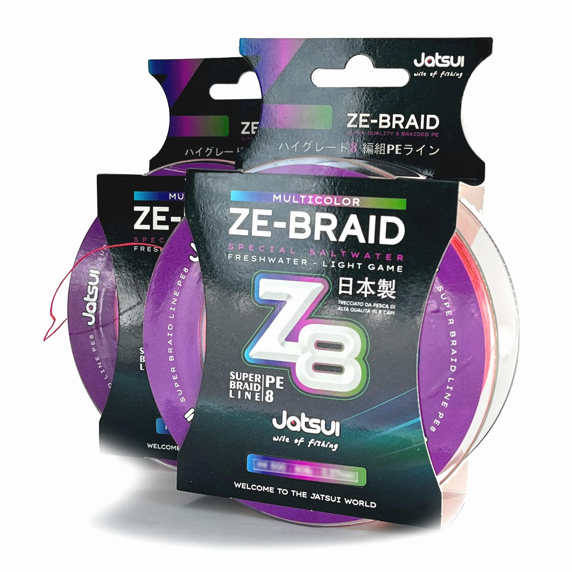 Jatsui Filo Trecciato ZE-BRAID Z8 MULTICOLOR