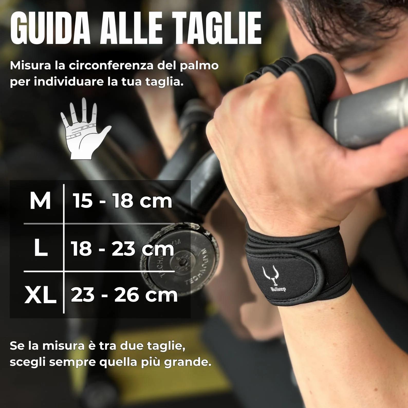 Guanti Palestra Uomo Donna Antiscivolo Traspiranti con Polsiere Crossfit Bodybuilding Grip Gym Gloves