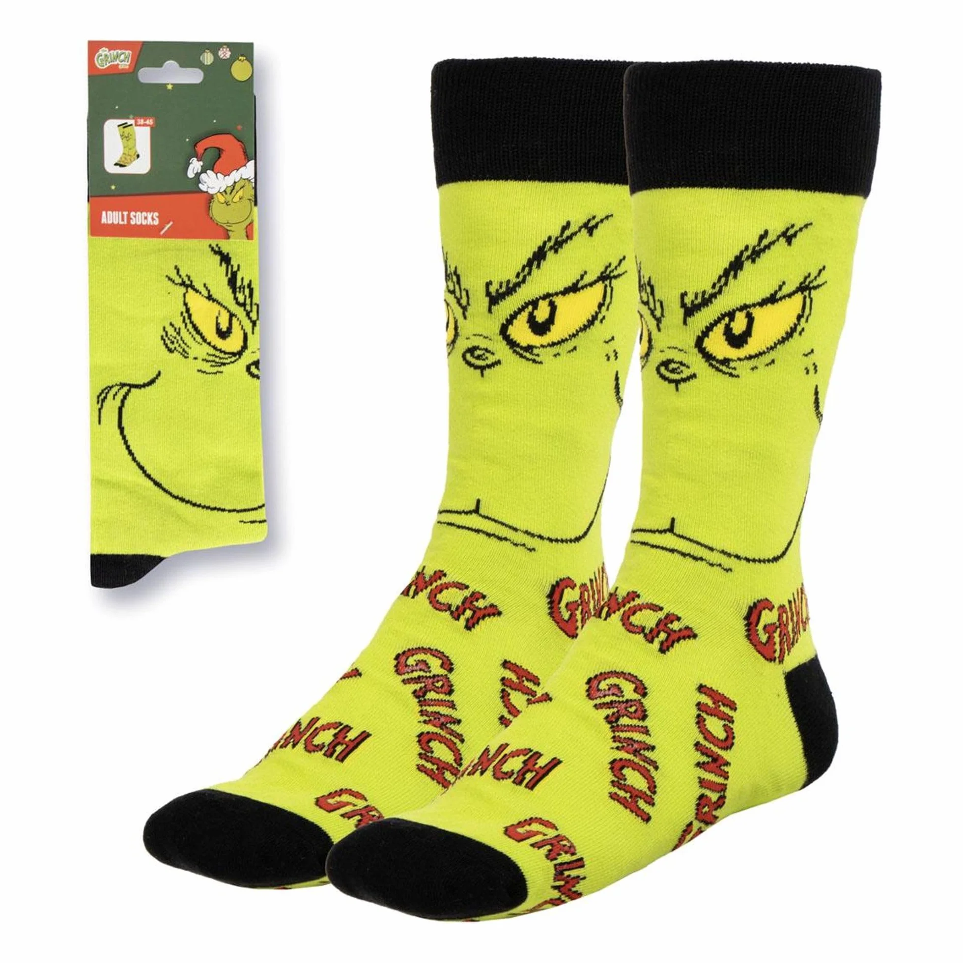 CERDÁ LIFE'S LITTLE MOMENTS I Calzini Grinch 38/45 Comodi e Morbidi