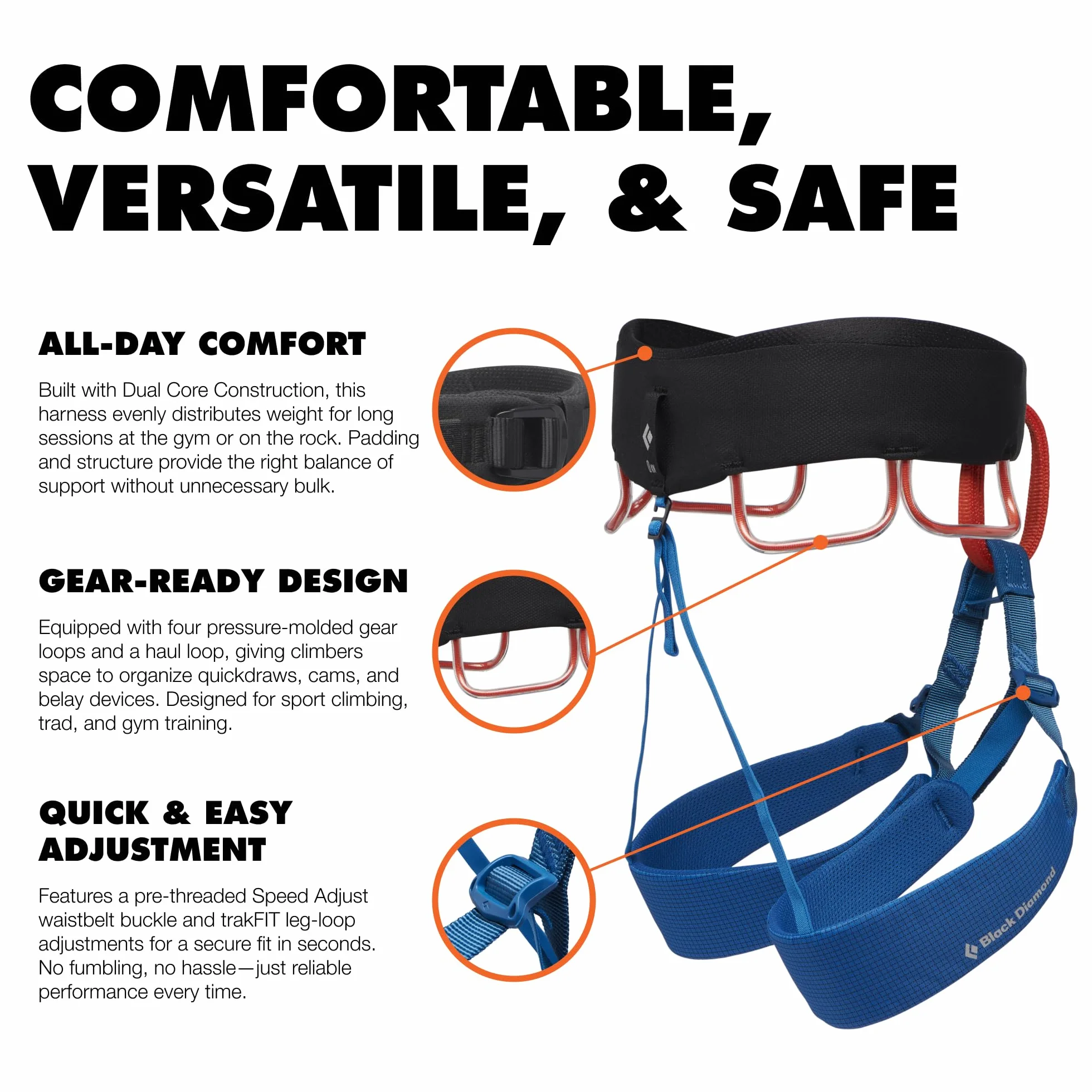 Black Diamond Momentum Harness Uomo
