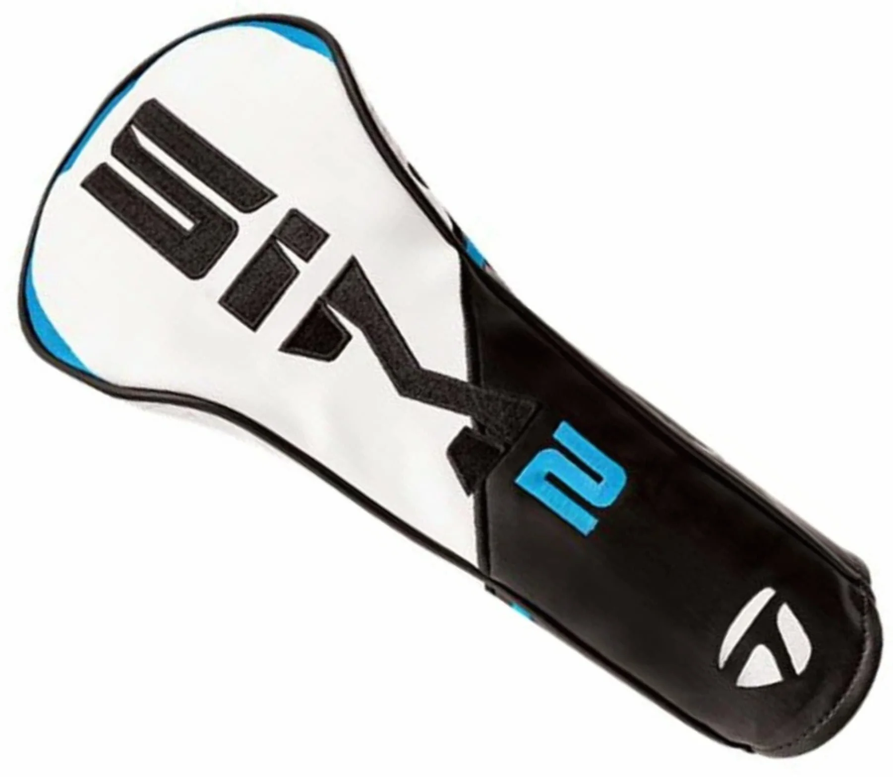 TaylorMade 2021 - Coprimazza da golf Sim2, colore: Nero/Bianco/Blu/Lime Neon
