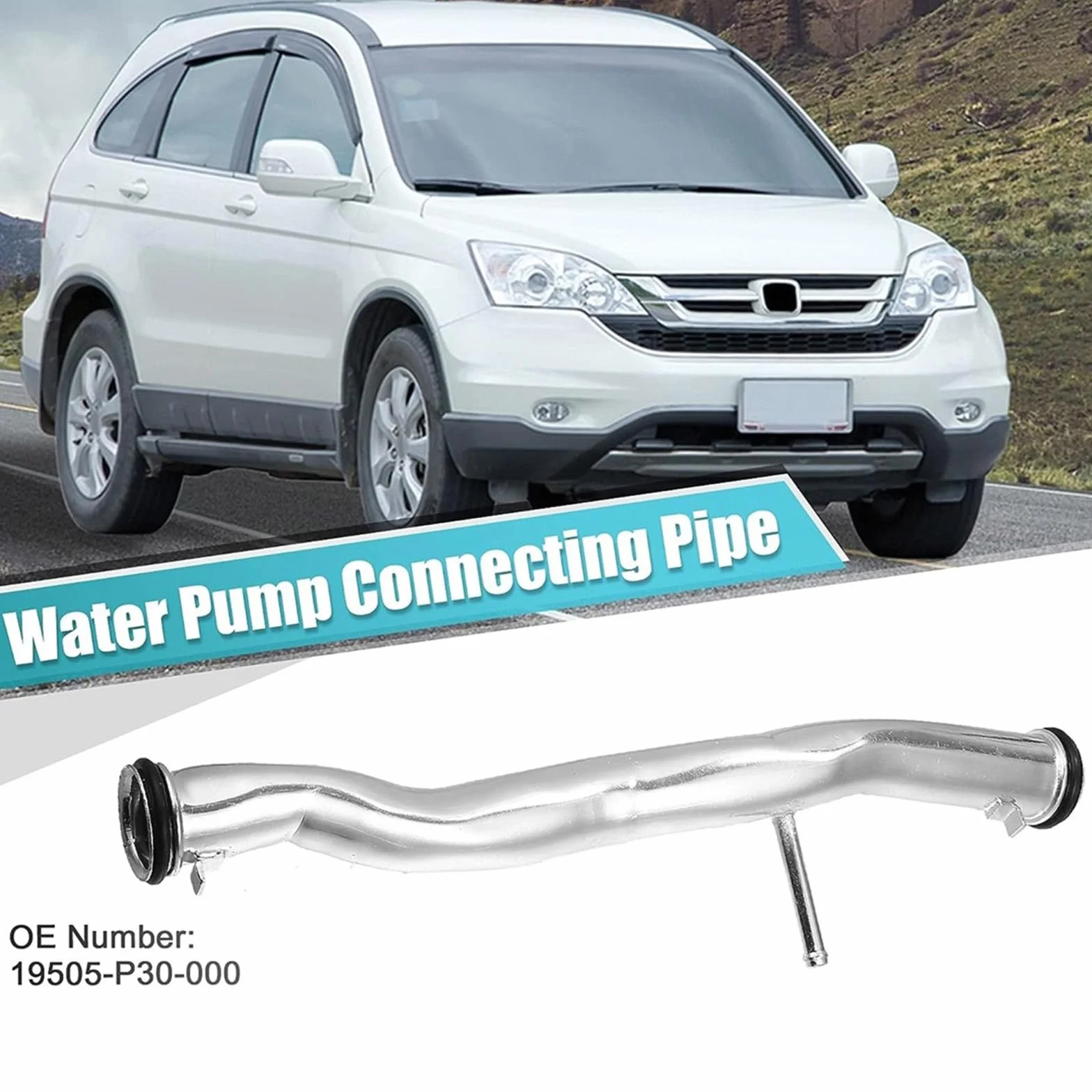 Tubo di collegamento metallo auto bypass refrigerante EK4 19505-P30000 19505-PR4-A00