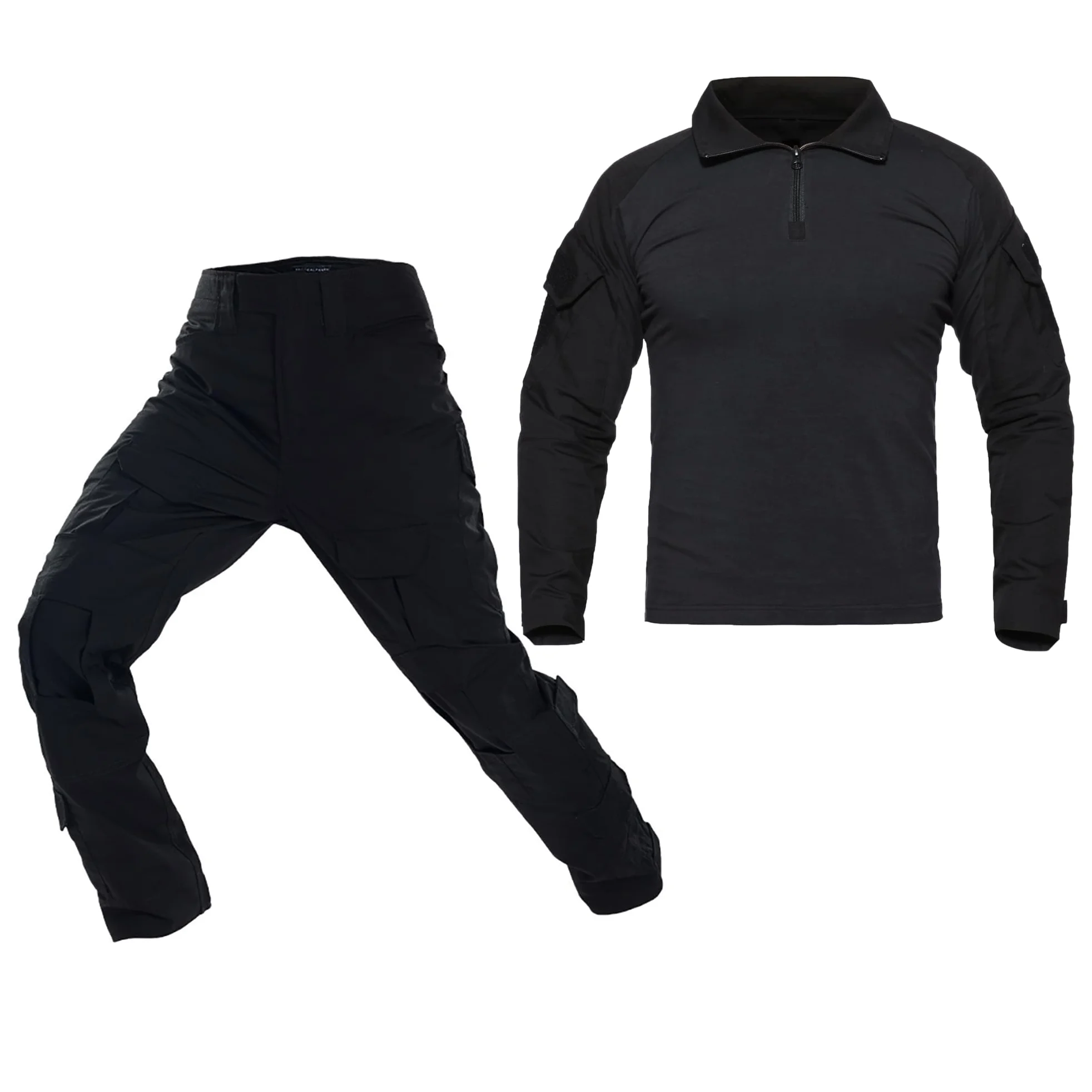 Tuta Tattica Camicia Airsoft Pantaloni Mimetici Paintball Militare Tattico Softair Uniforme Combat BDU Uomo Combattimento Caccia Tute