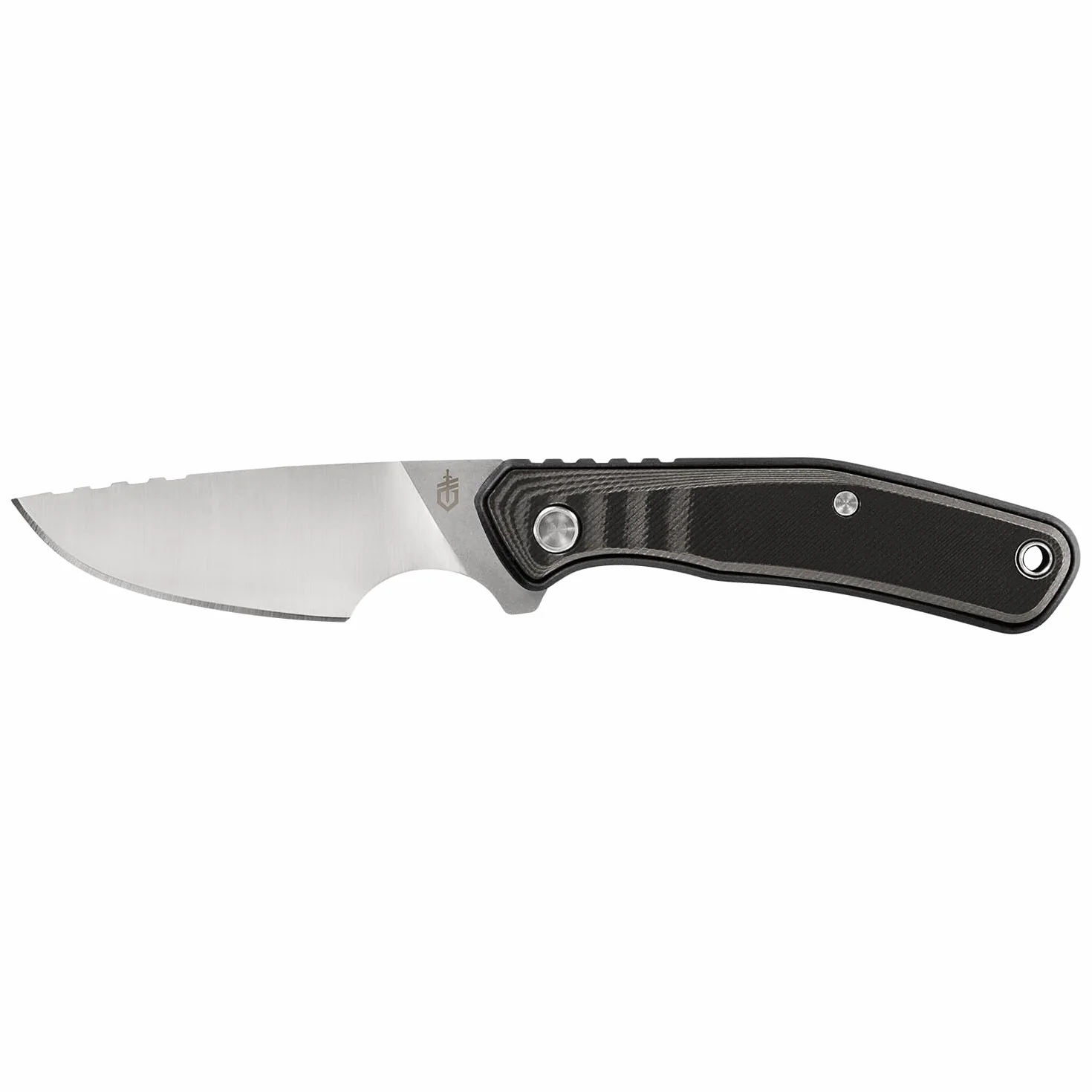 Gerber Coltello da sopravvivenza con fodero, Downwind Caper, Lunghezza lama: 8,8 cm, G10/7Cr17MoV, Nero, 30-001820