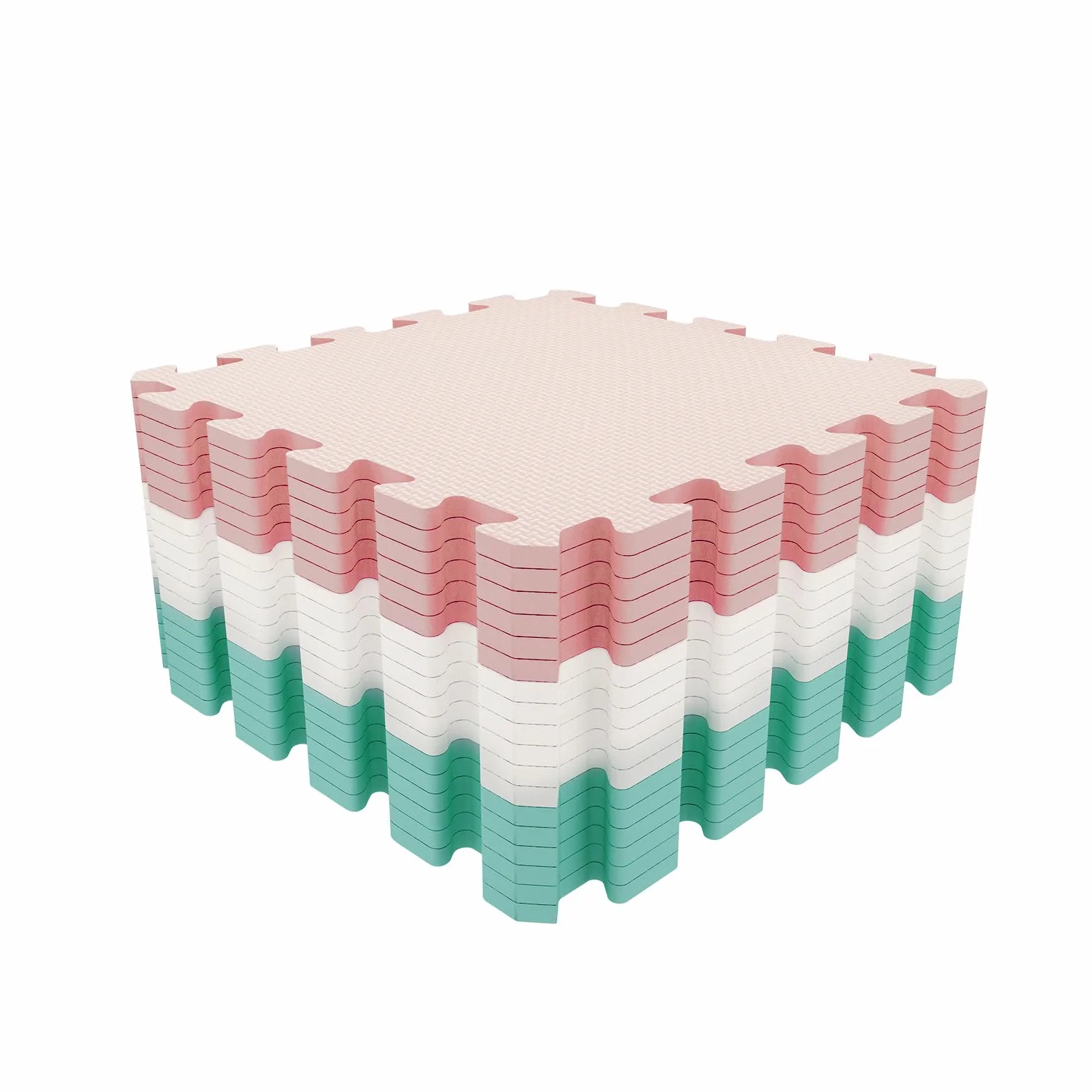 Tappetini ad Incastro 30cm x 30cm Morbida Schiuma Tappetino da Gioco Palestra 12/18 Pezzi