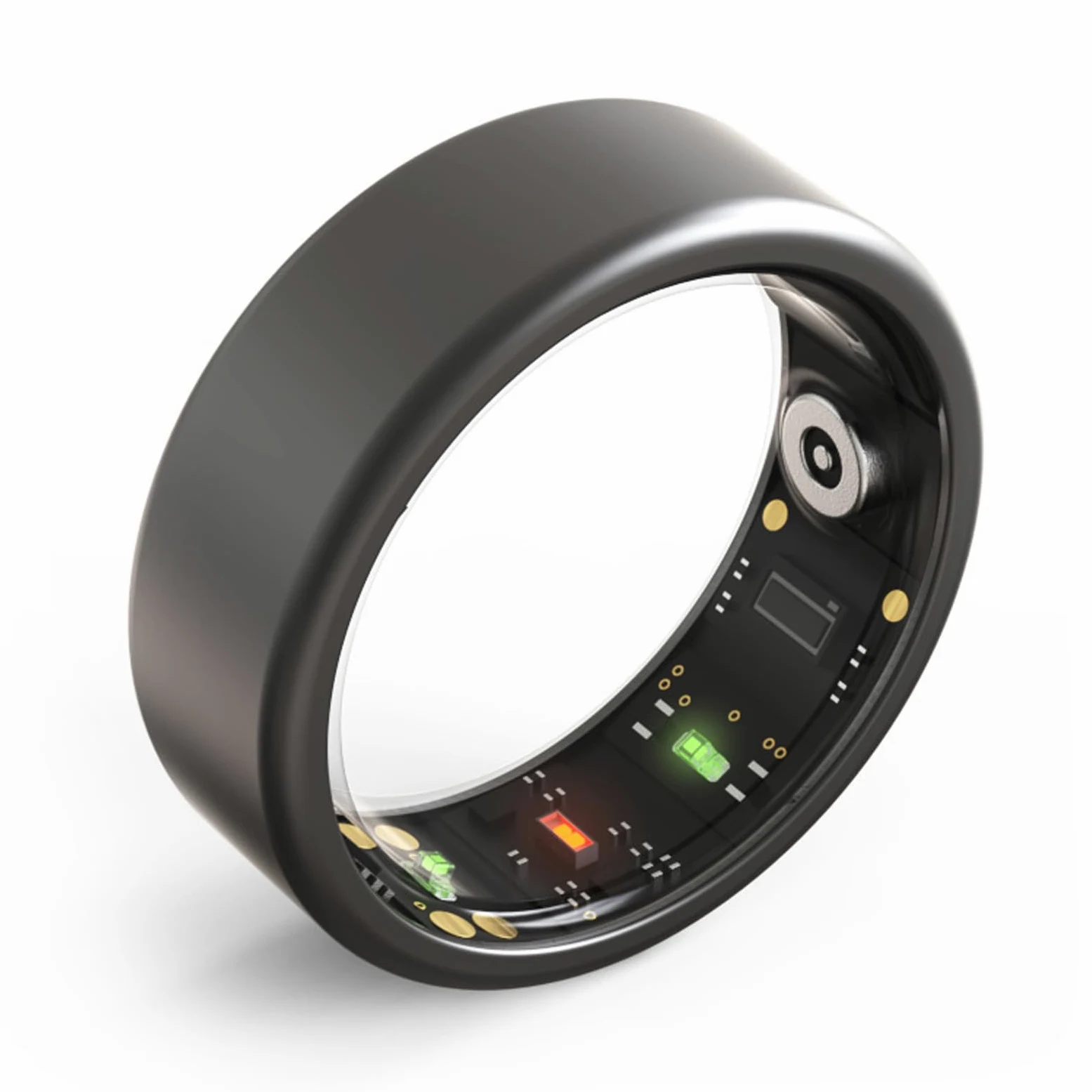Anello Intelligente per Uomini e Donne, Fitness Tracker Impermeabile IP68, Monitoraggio dei Passi di Salute del Sonno, Anelli Intelligenti per lo Sport (22,3 mm/0,88 pollici)