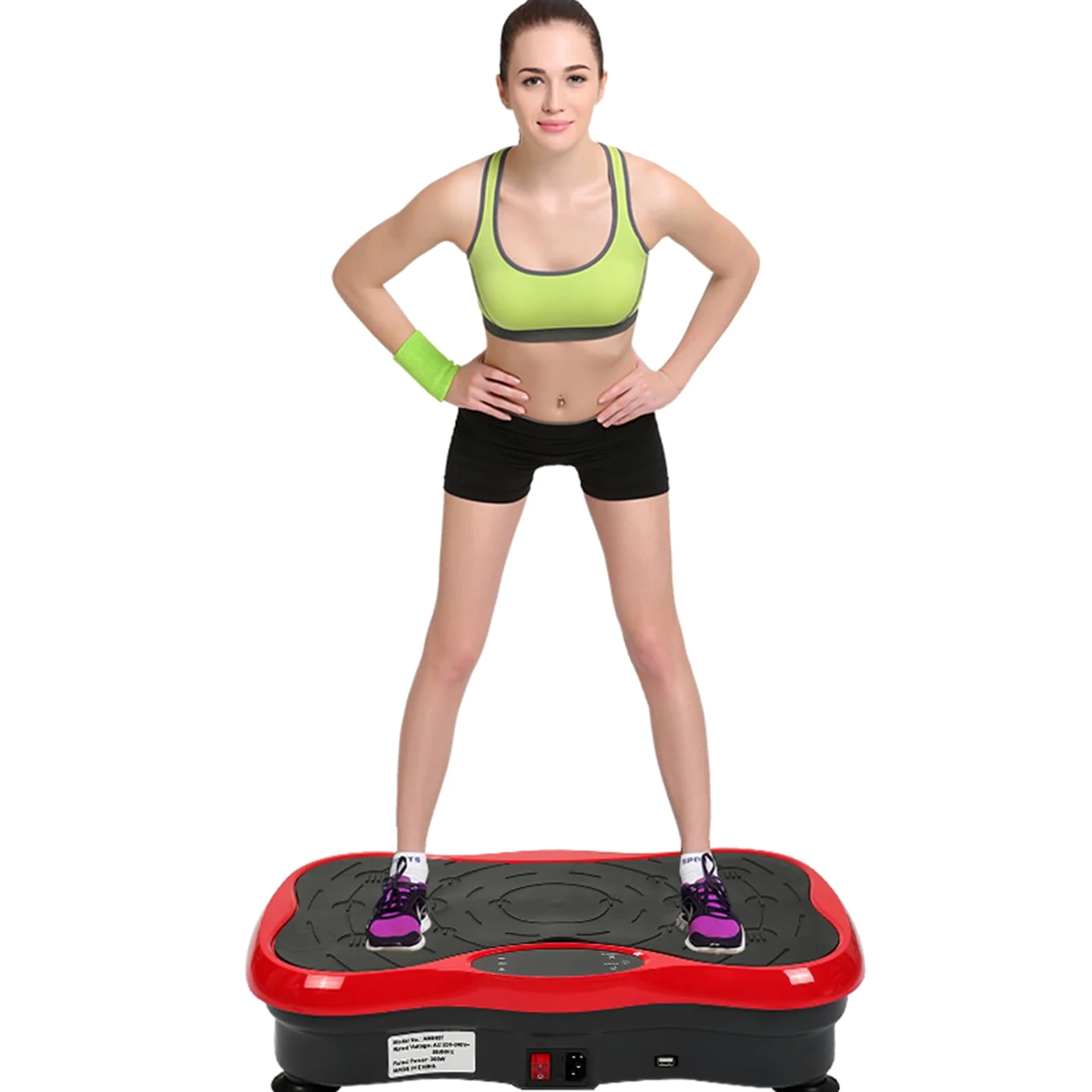 Piattaforma Vibrante oscillante per Perdita di Peso Attrezzatura Vibrazione Debout Corpo Macchina casa con Bluetooth Musica