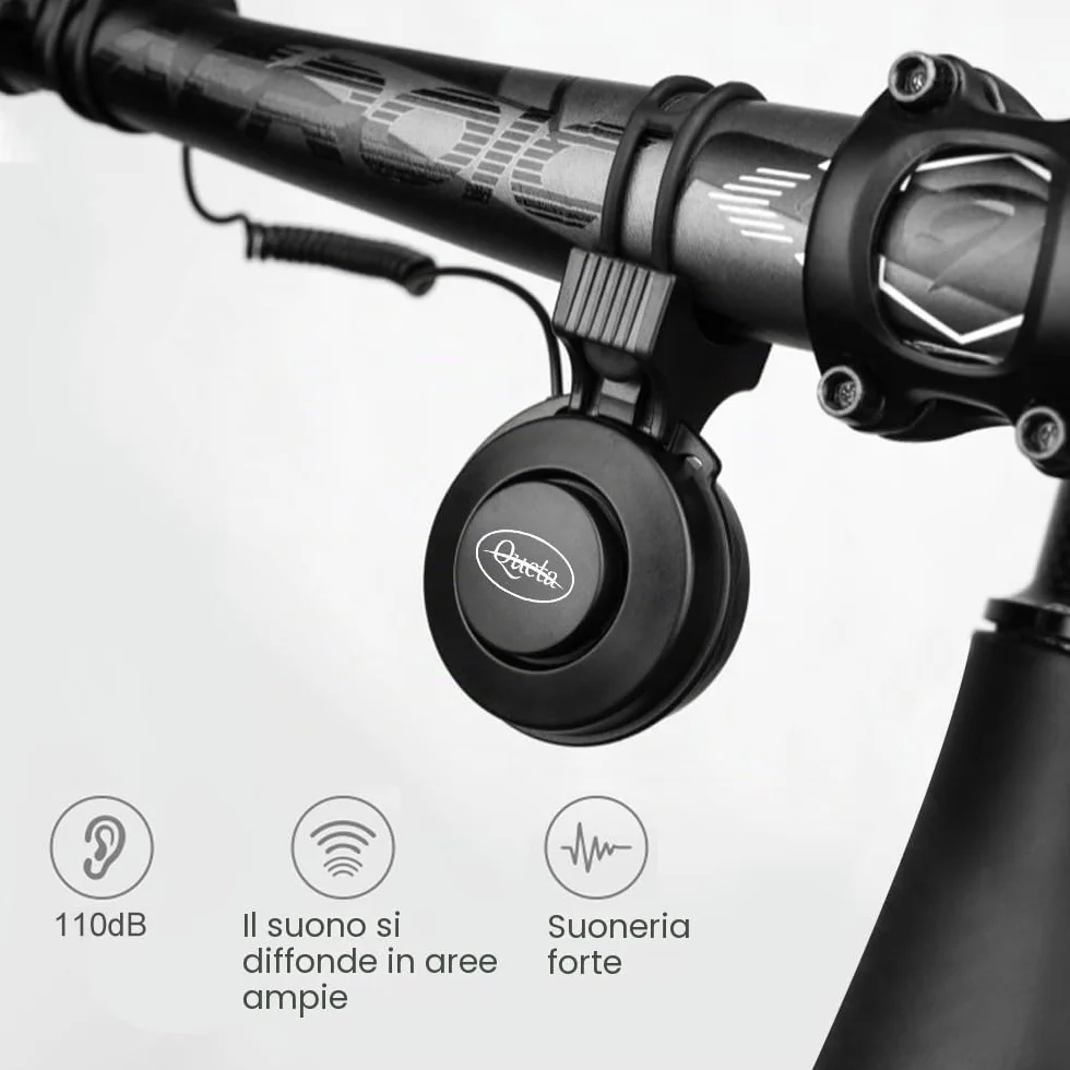 Queta Tromba ricaricabile USB per bici elettrica MTB