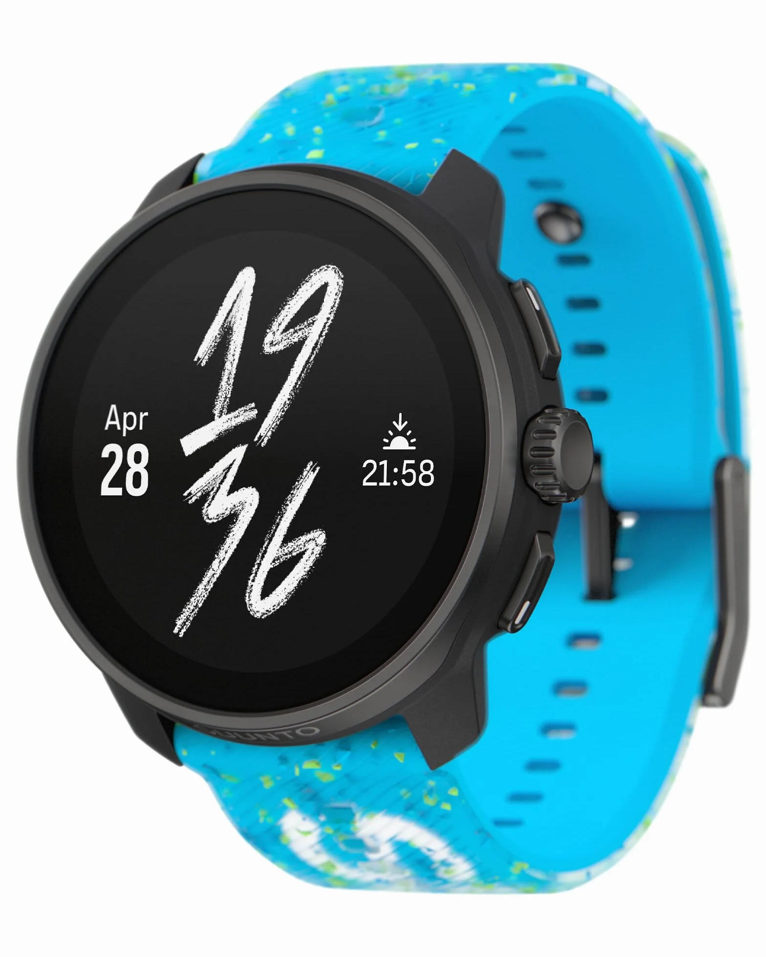 SUUNTO Race S Orologio Sportivo Donne Uomo, GPS Running Activity Tracker, Bi-Band GNSS, Offline Map, AMOLED Touch Schermo, Smartwatch Cardiofrequenzimetro Altimetro, 95+ Sports, Autonomia 13 Giorni