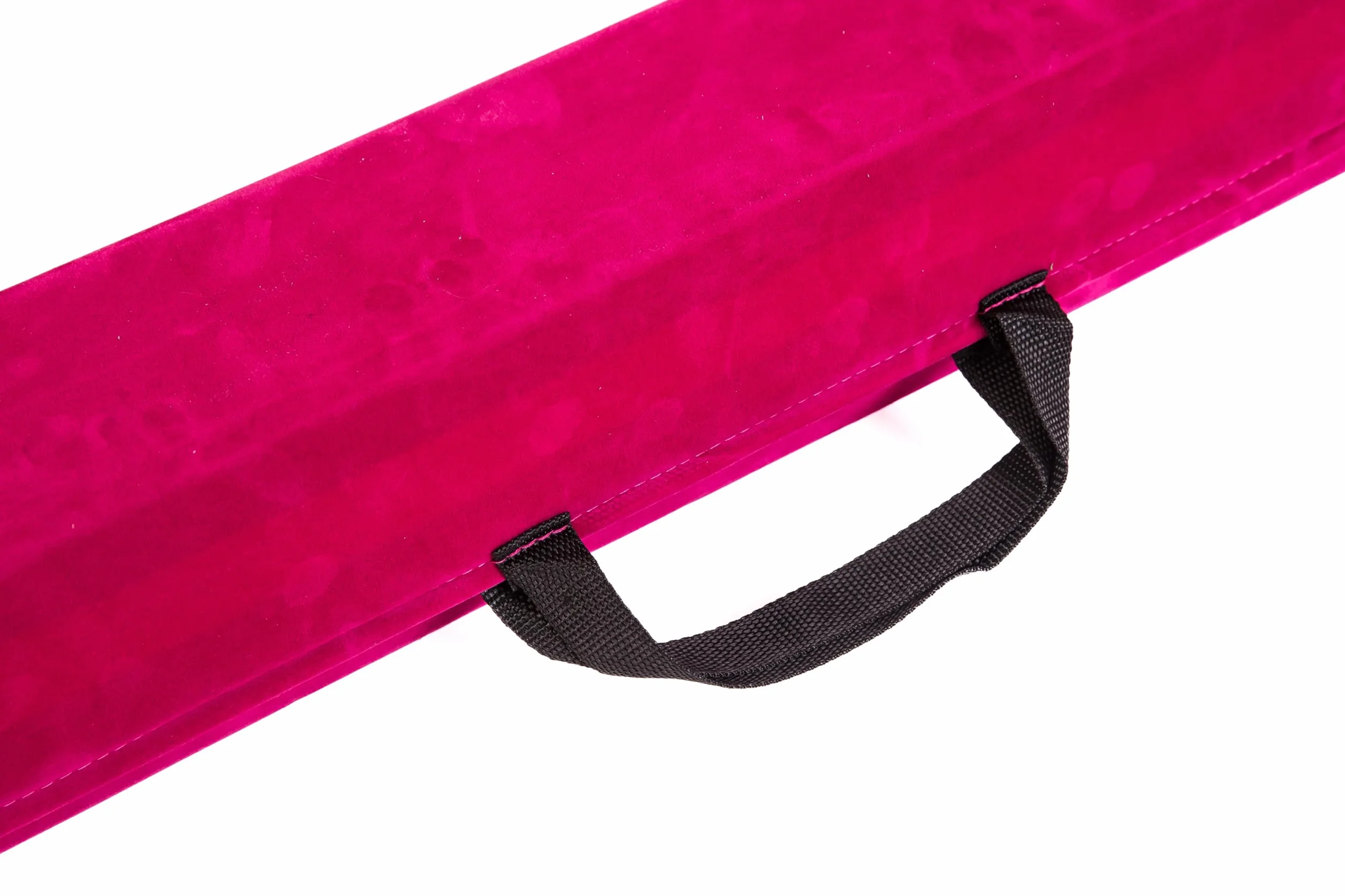 Trave ginnastica artistica per casa 210/240/270/300 cm - Attrezzatura equilibrio bambini - Finta pelle scamosciata, schiuma EVA alta densità