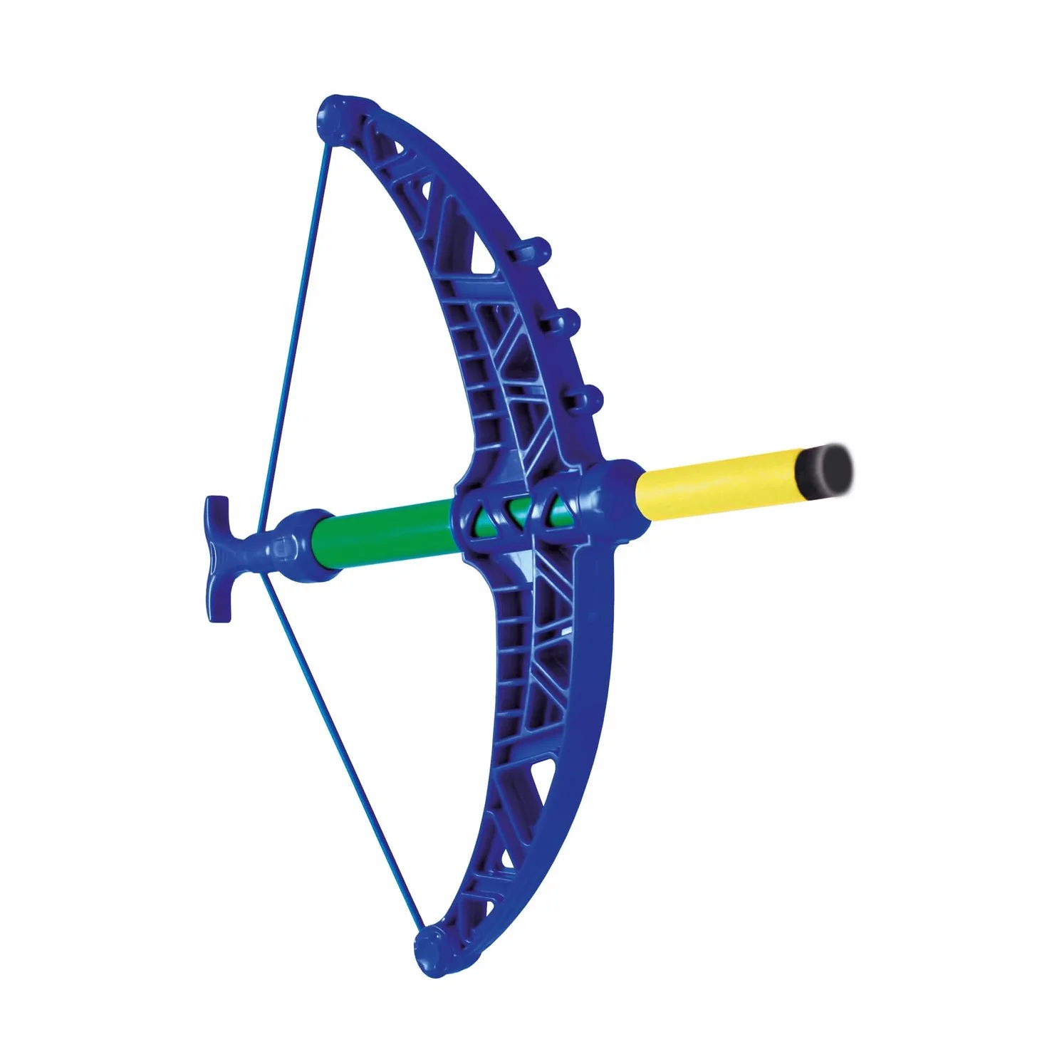 Paul Günther 1552 Set Arco e frecce Bulls Eye, Arco con 3 dardi Morbida Schiuma, per Bambini 4+ Anni, Bersaglio da Ritagliare 26 x 29 cm
