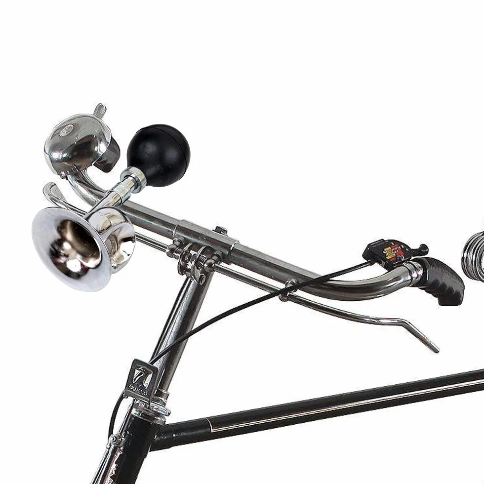 Tromba per Bicicletta in Metallo 22,2 mm Universale - Confezione da 2